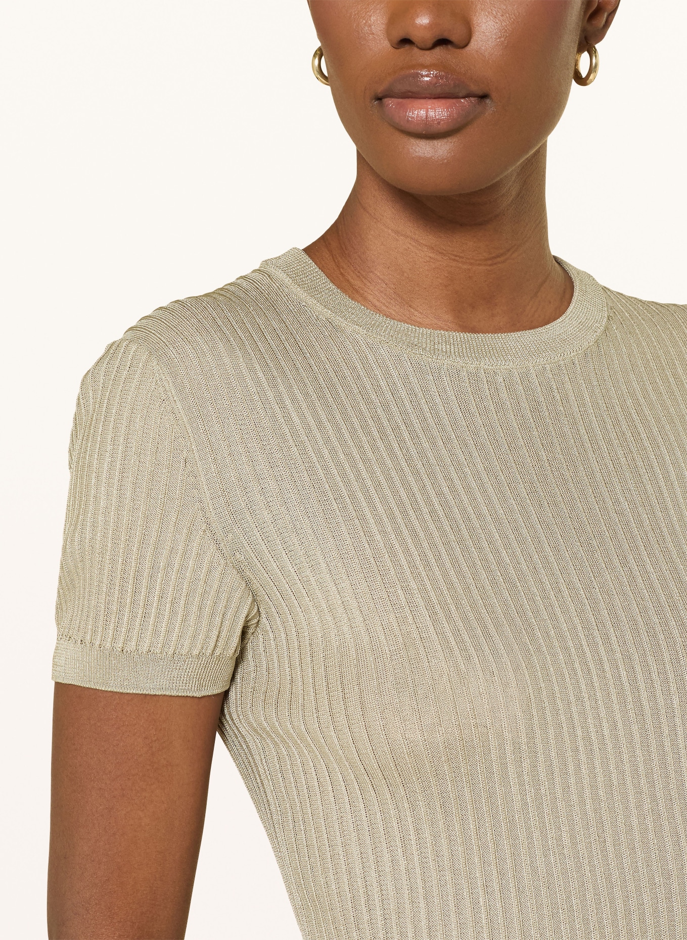 DRYKORN Knit shirt MOGLINI: OLIVE