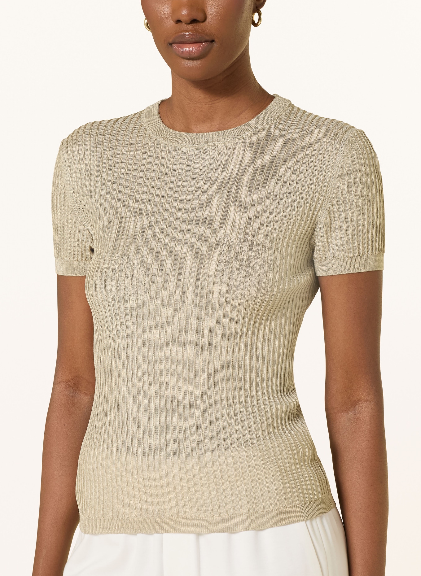 DRYKORN Knit shirt MOGLINI: OLIVE