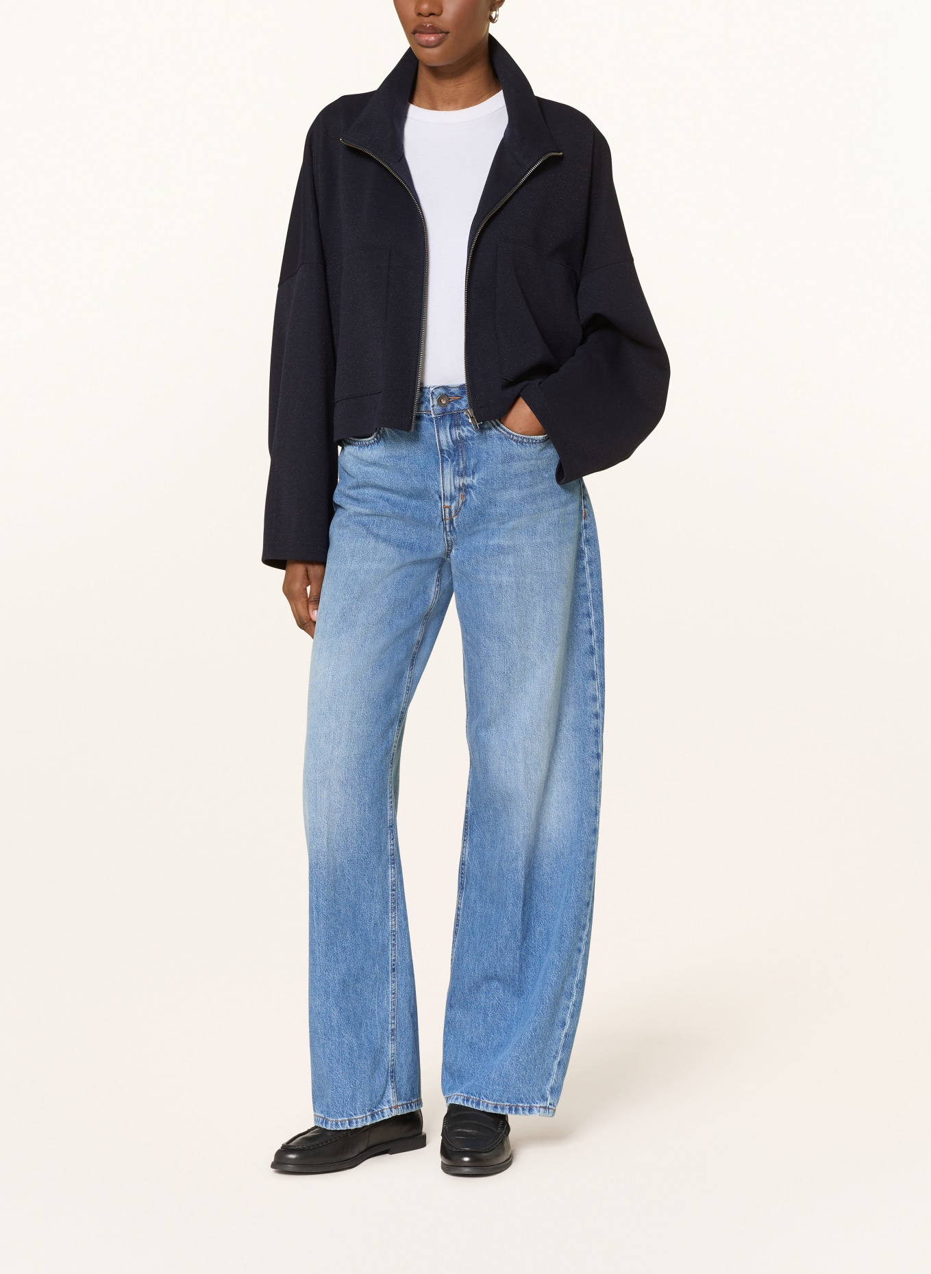 DRYKORN Wide Leg Jeans MEDLEY: 3500 BLAU