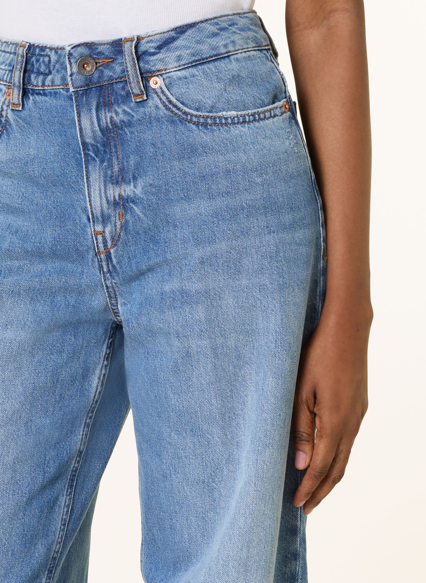 DRYKORN Wide Leg Jeans MEDLEY: 3500 BLAU