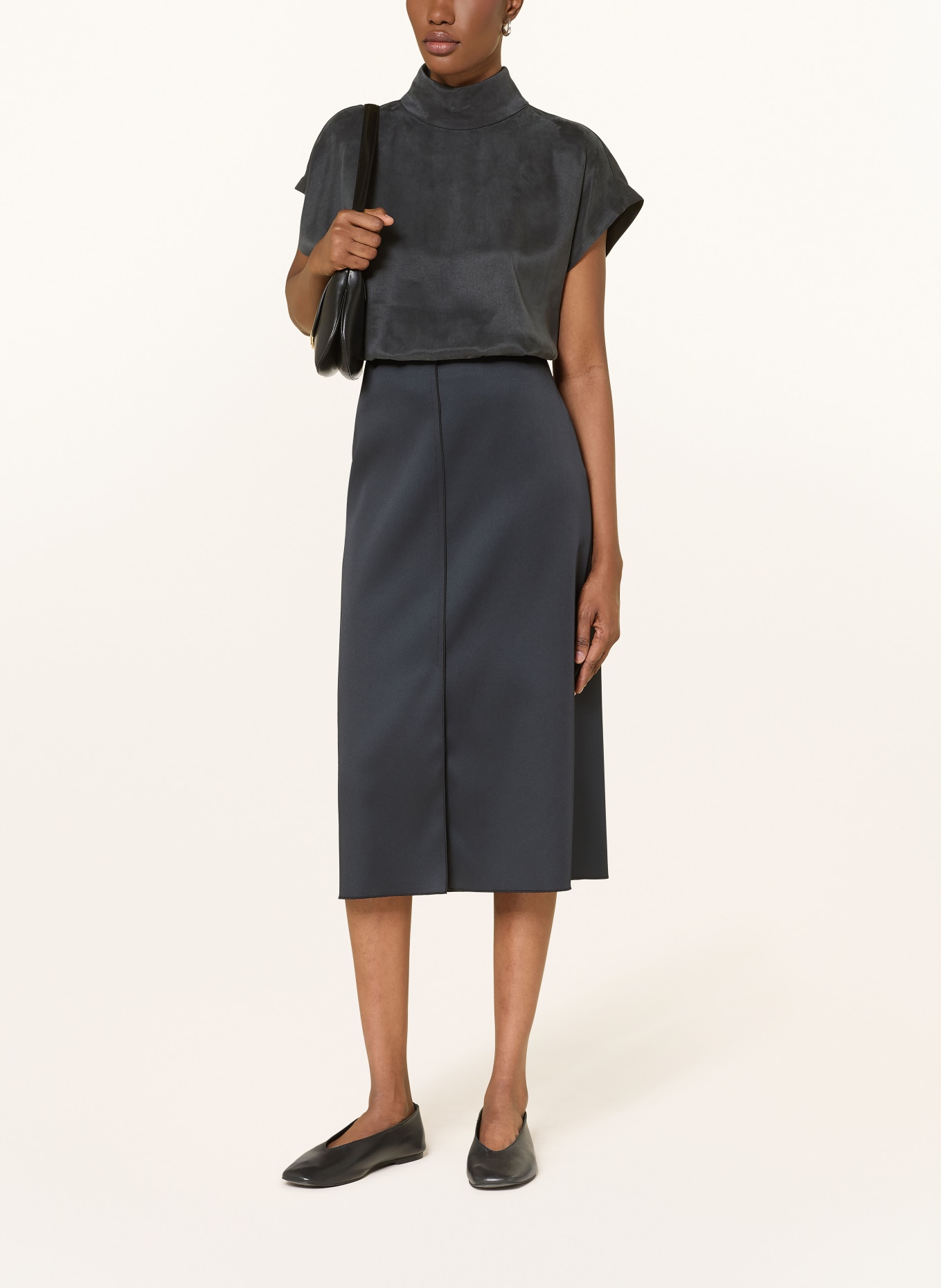 DRYKORN Blůza ALARIA_1: TMAVĚ ŠEDÁ