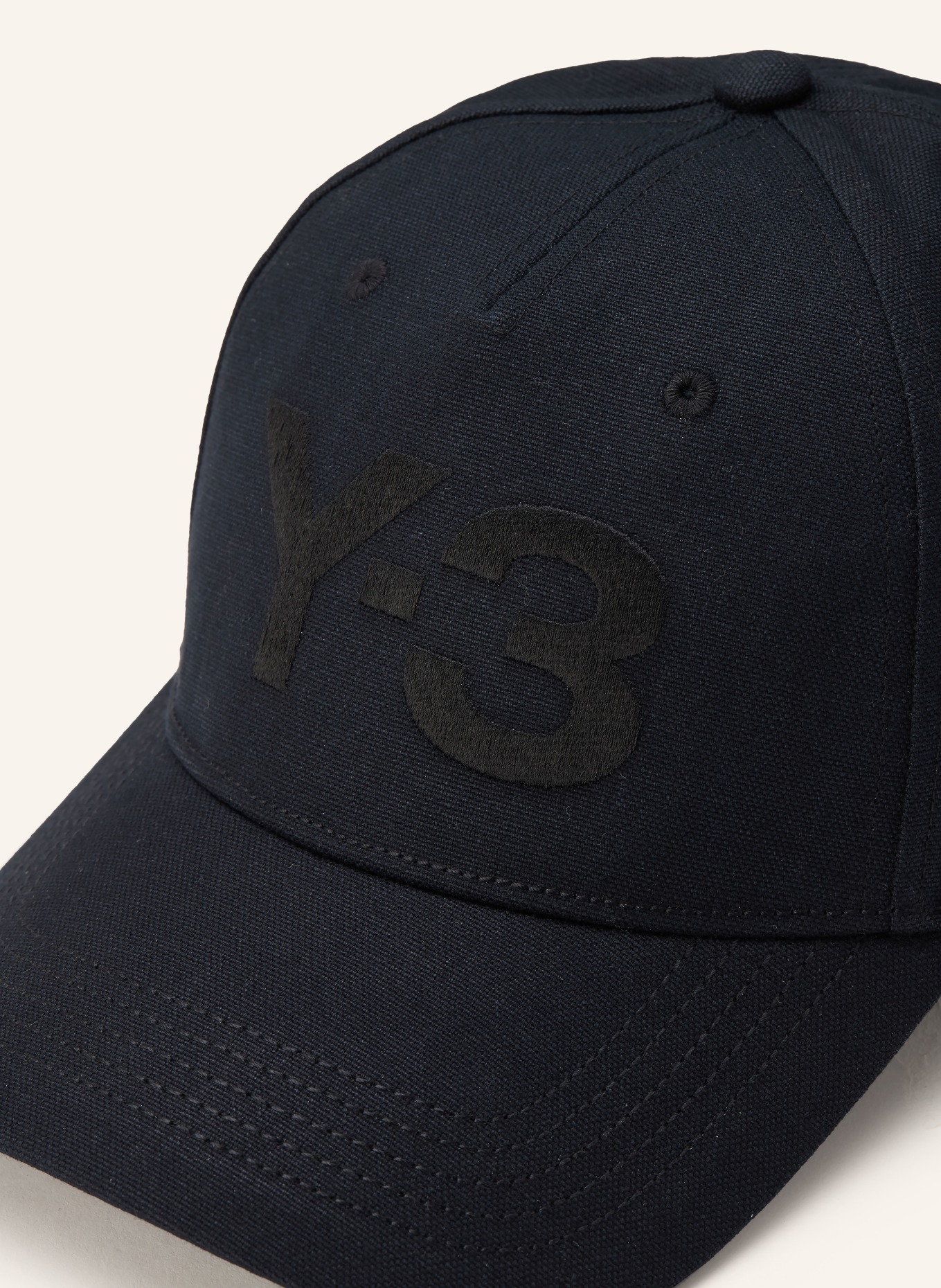 Y-3 cap: BLACK