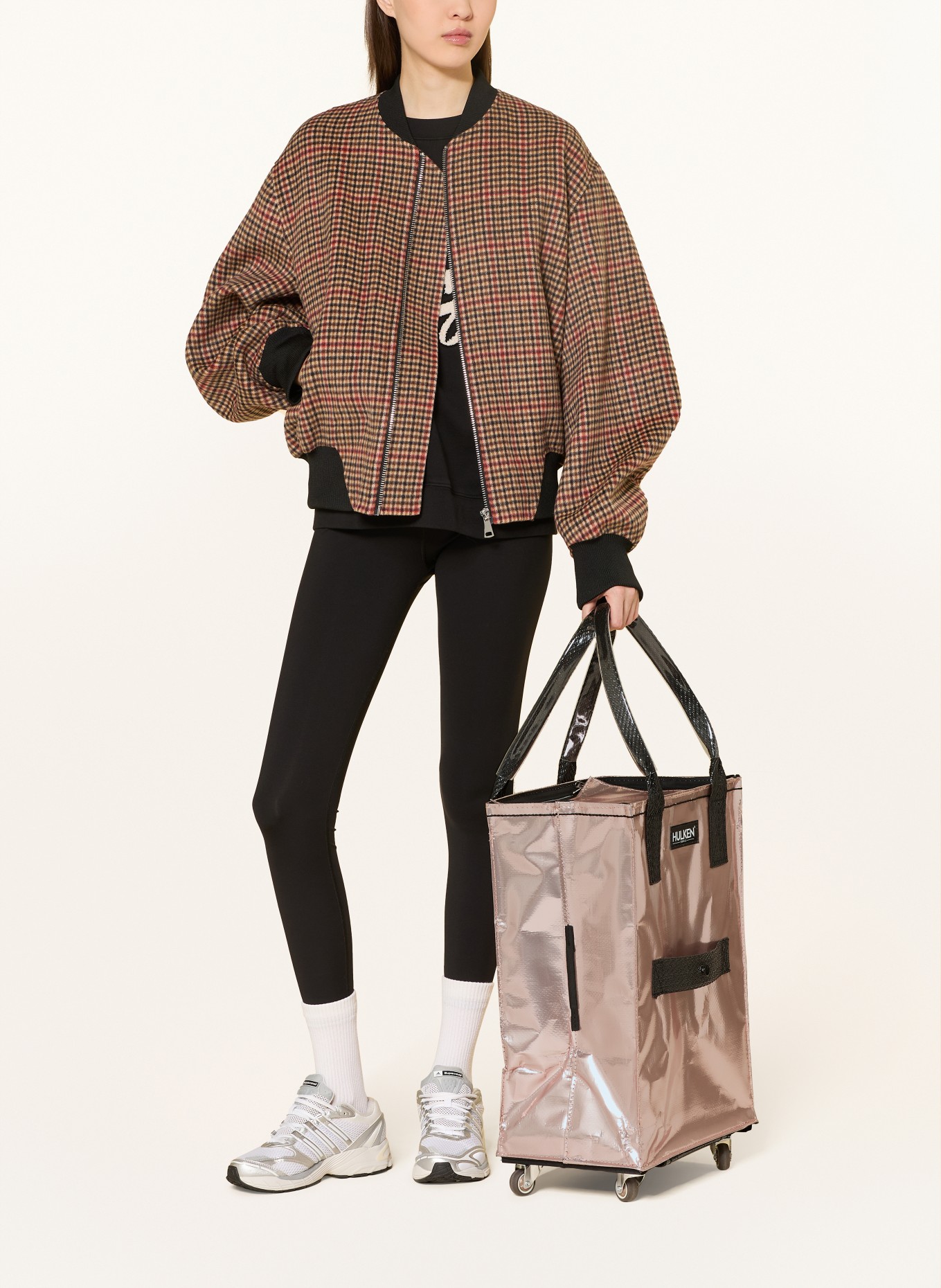 HULKEN Torba na zakupy SMALL: RÓŻOWOZLOTY