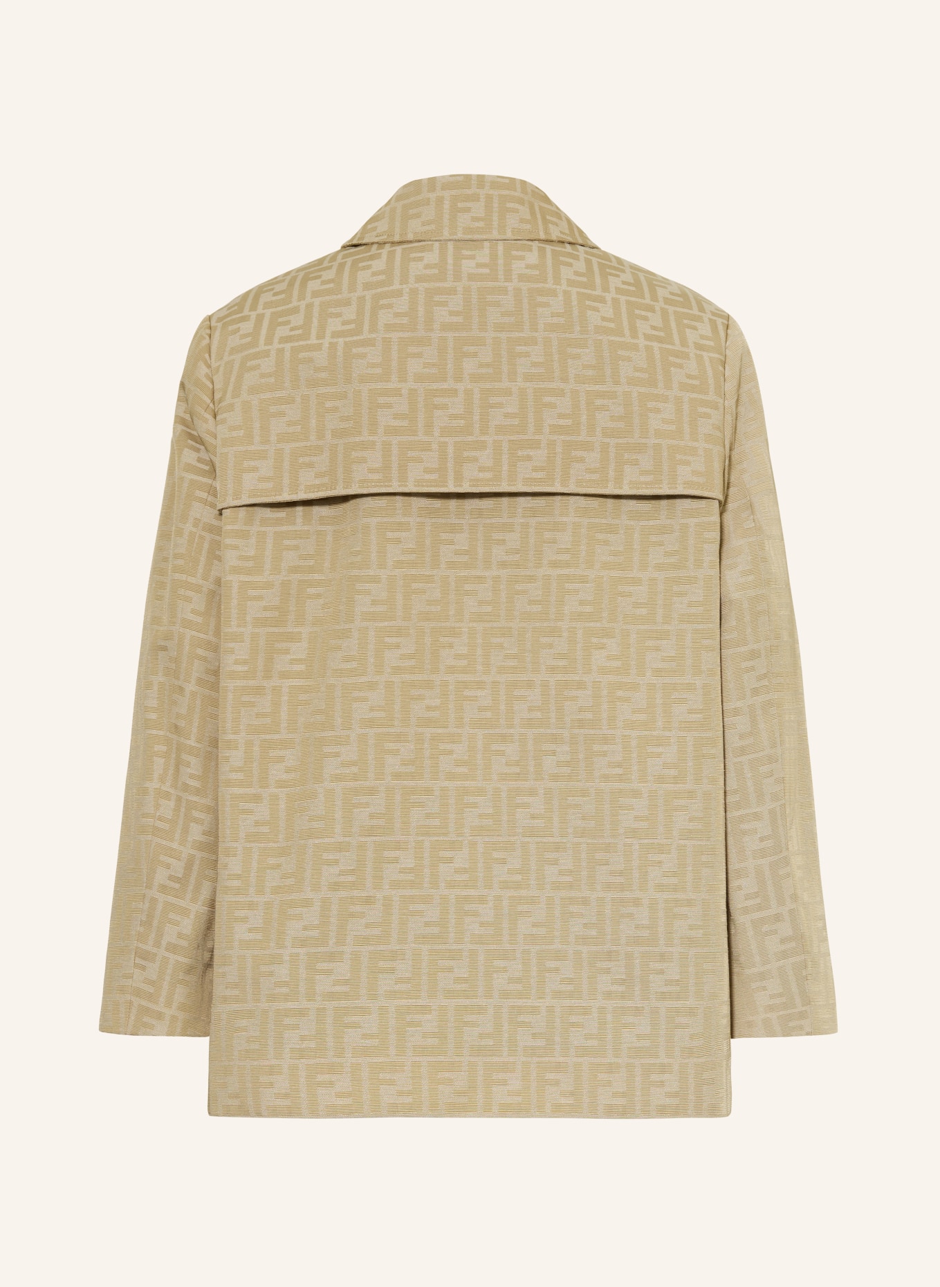 FENDI Cabanjacke: HELLBRAUN / BEIGE