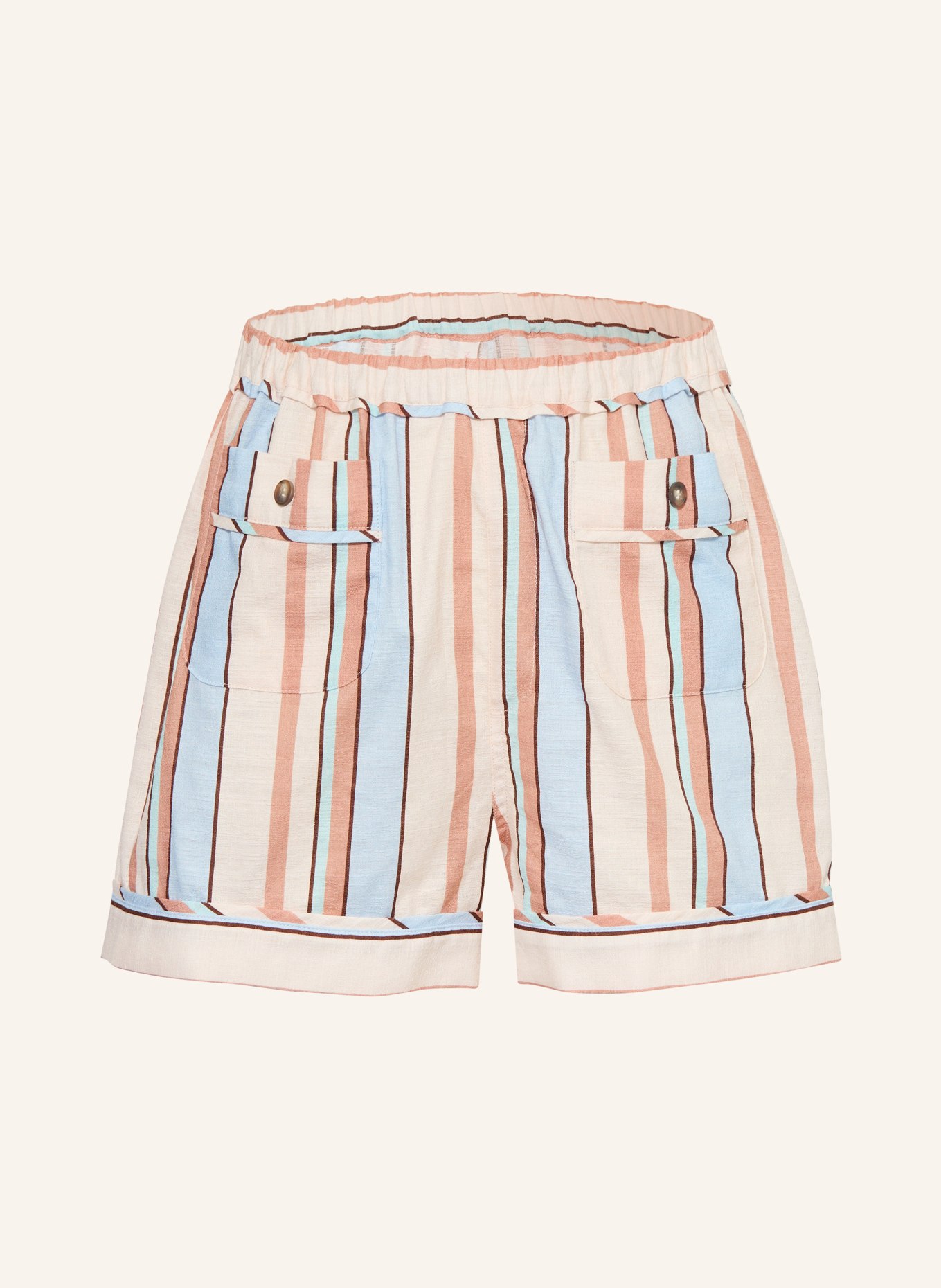 ZIMMERMANN Shorts DAYLIGHT: ALTROSA / HELLROSA / HELLBLAU