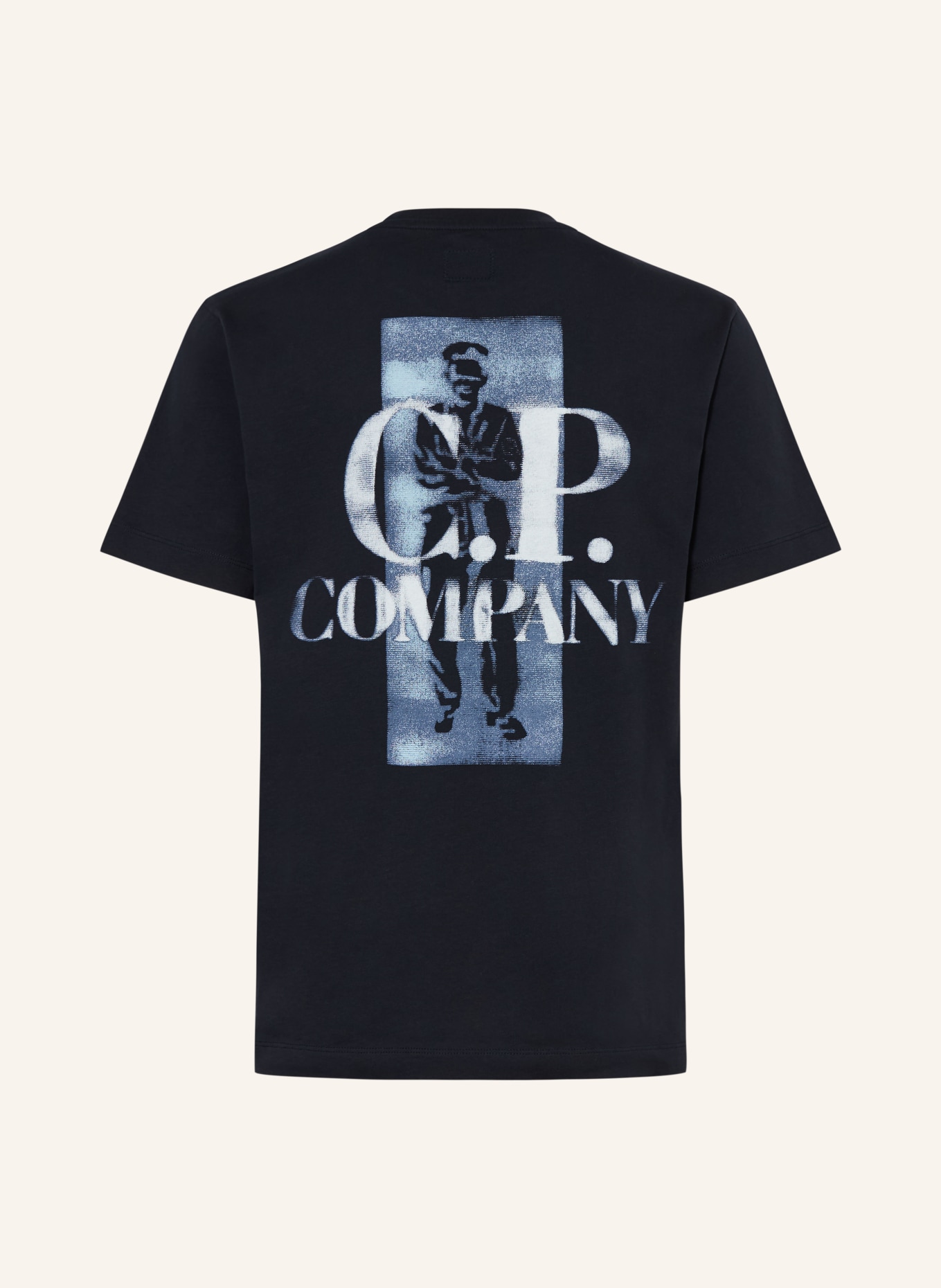 C.P. COMPANY T-Shirt: DUNKELBLAU