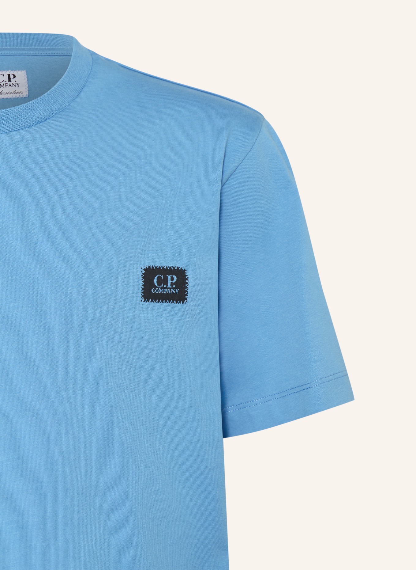 C.P. COMPANY tričko: TMAVĚ MODRÁ