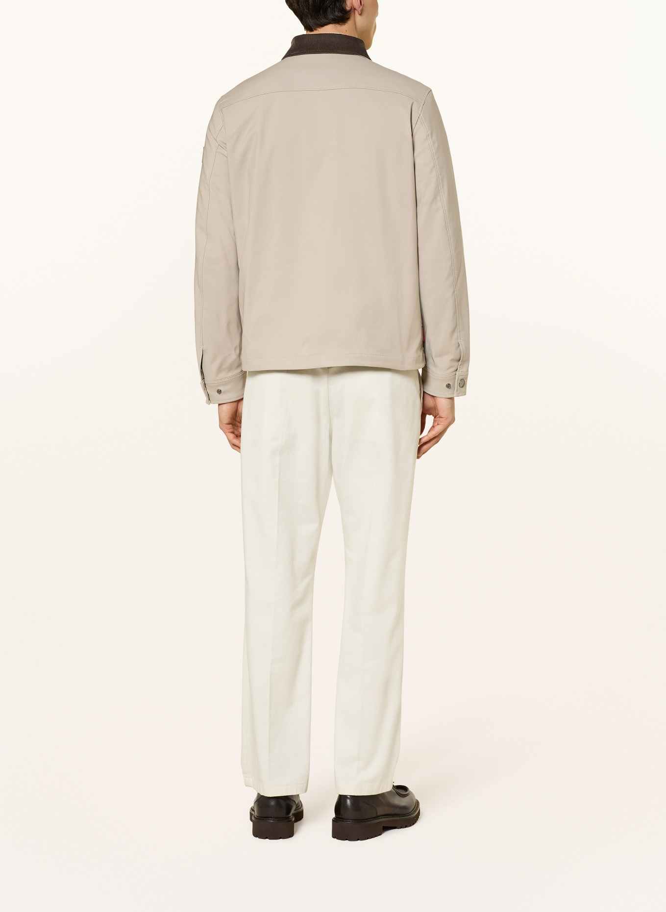 JOOP! JEANS Field jacket SKYLER: TAUPE / DARK BROWN