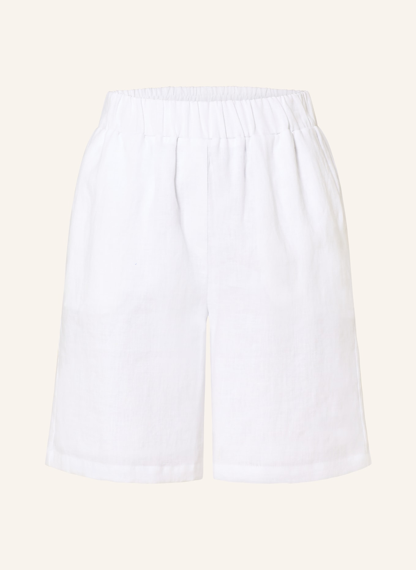 darling harbour Leinenshorts: WHITE