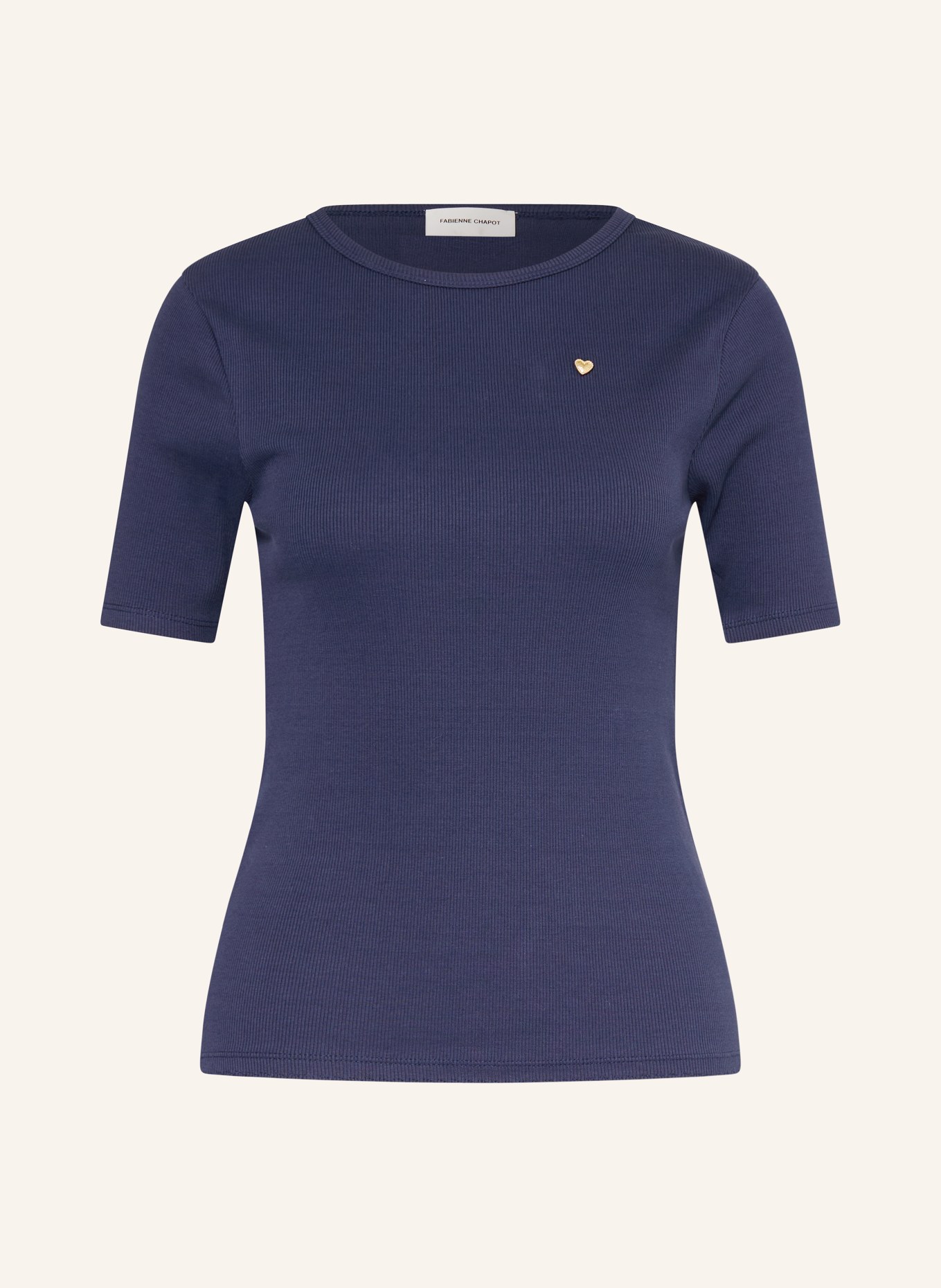 FABIENNE CHAPOT T-shirt TANJA: BLEU FONCÉ