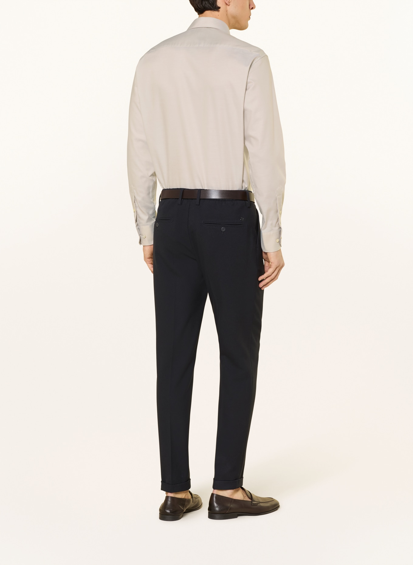 ETERNA Hemd Comfort Fit: BEIGE