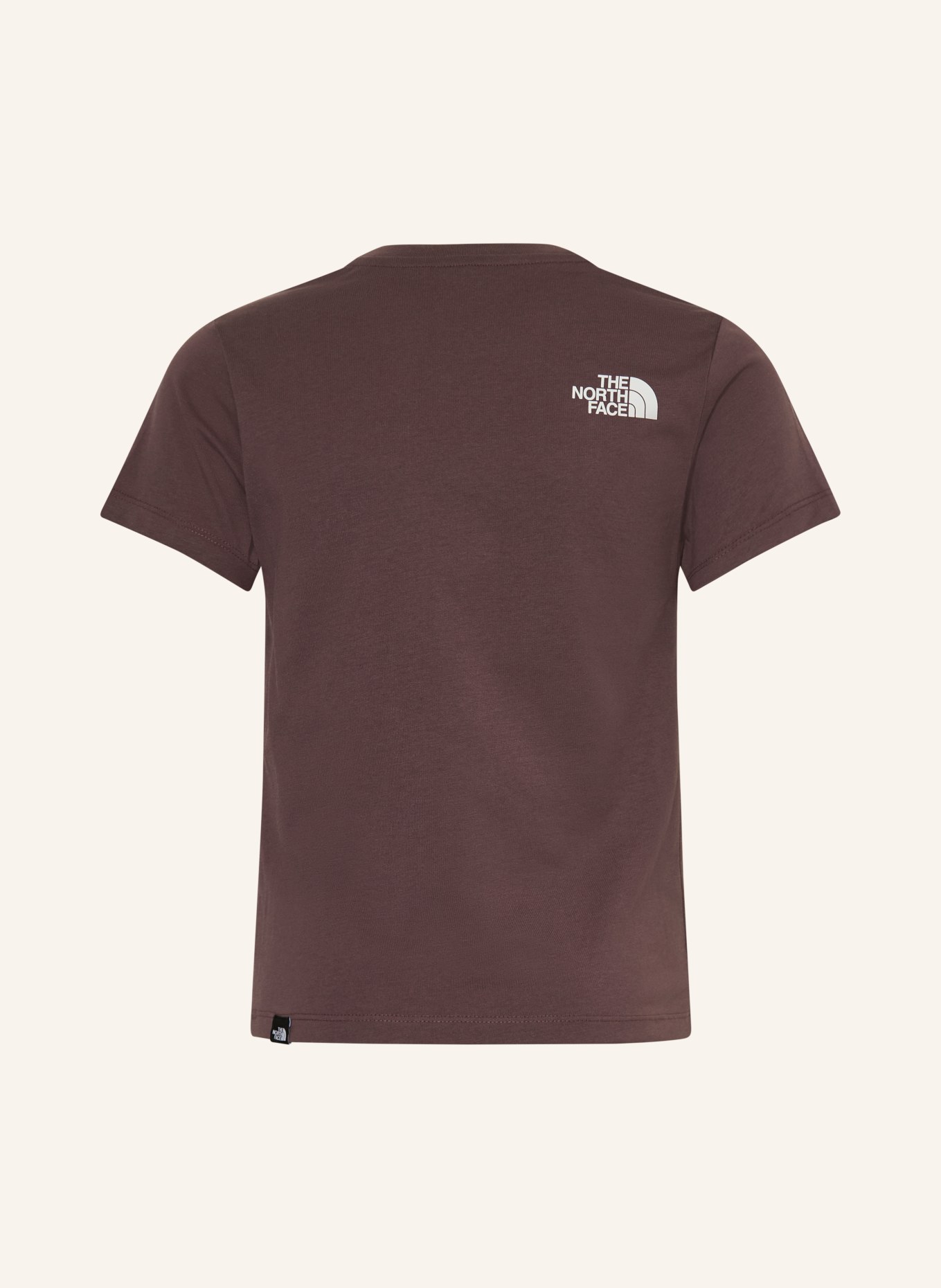 THE NORTH FACE T-Shirt: BRAUN