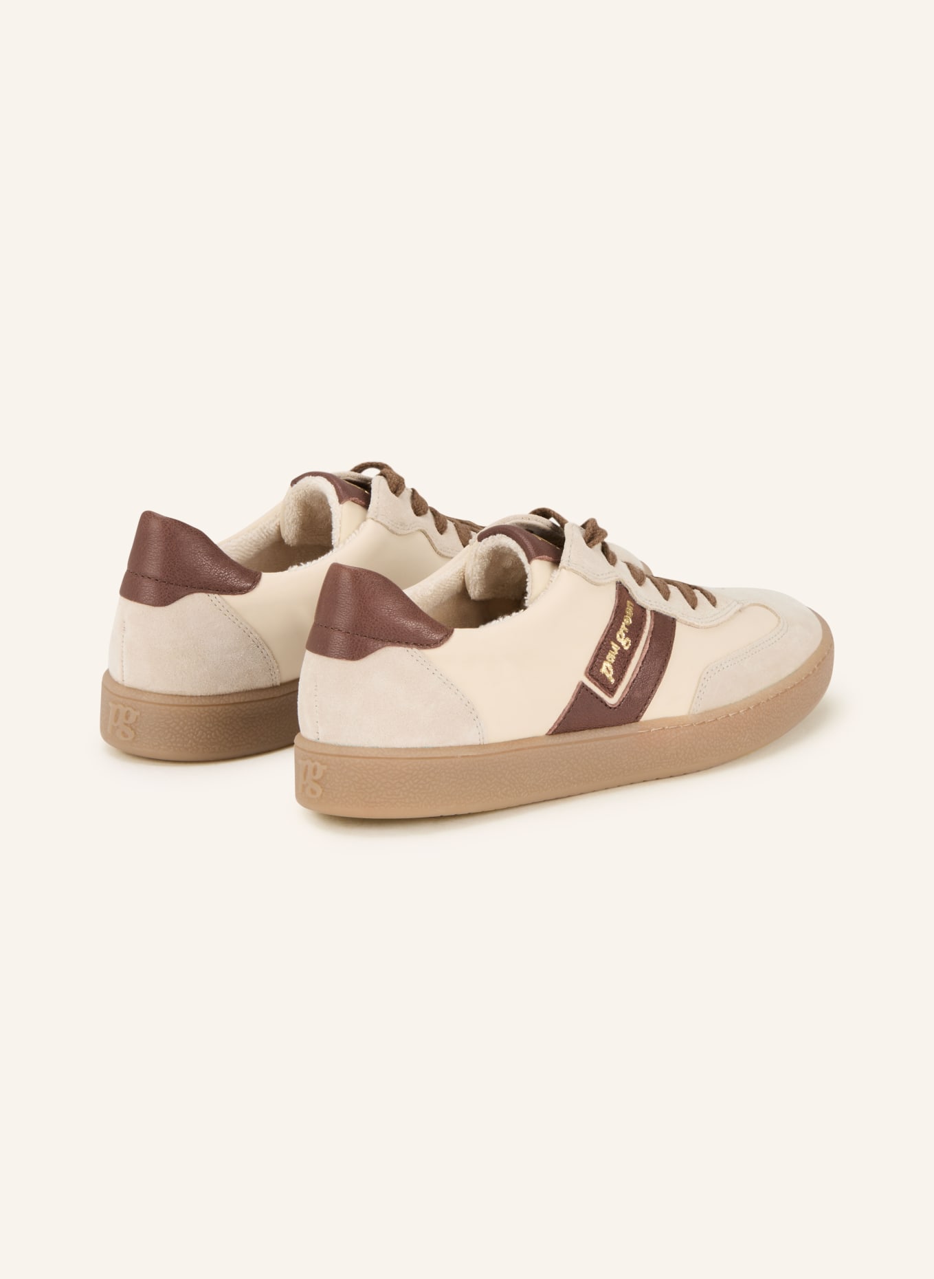 paul green Sneaker: CREME / BRAUN / BEIGE