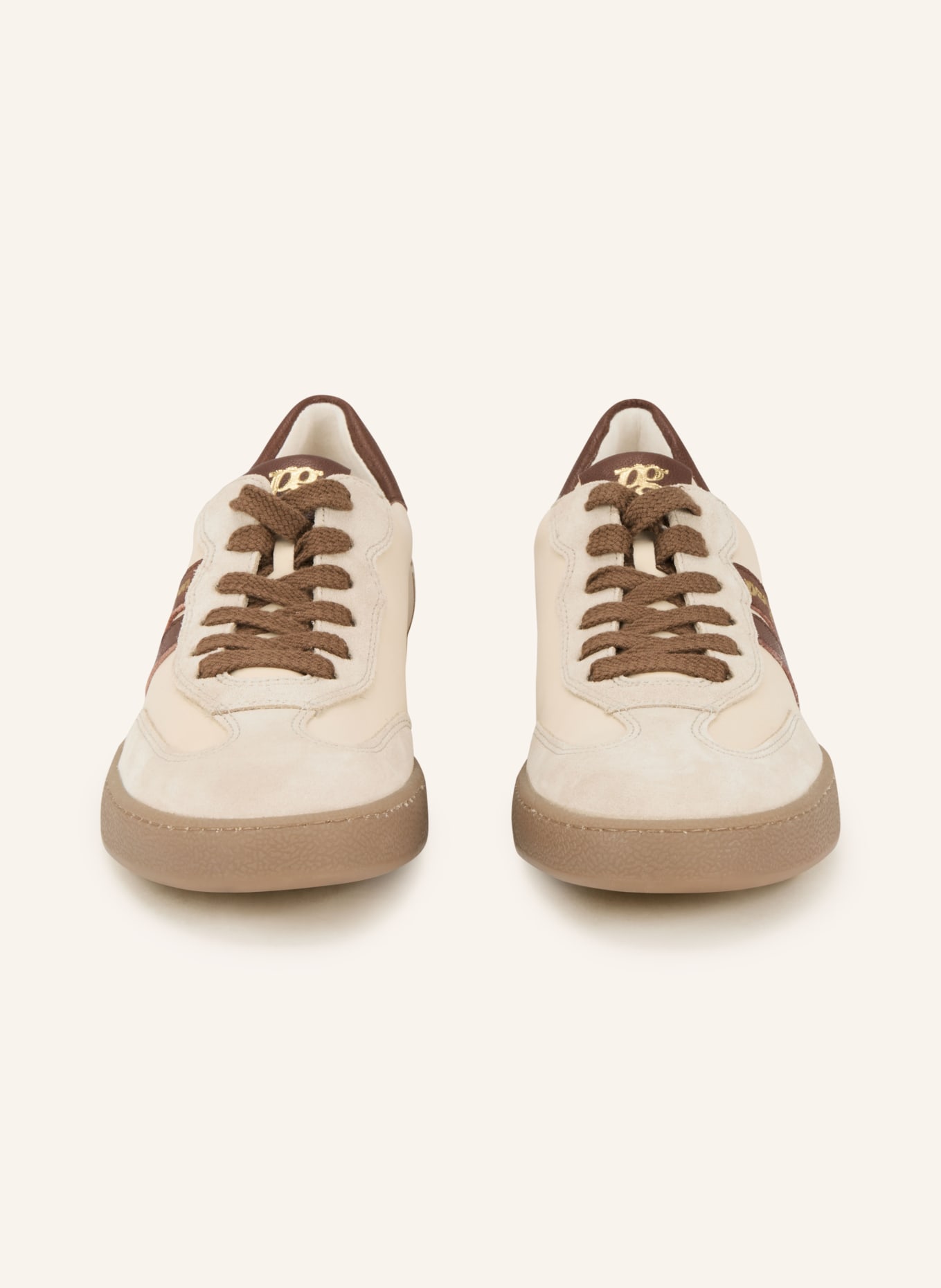 paul green Sneaker: CREME / BRAUN / BEIGE
