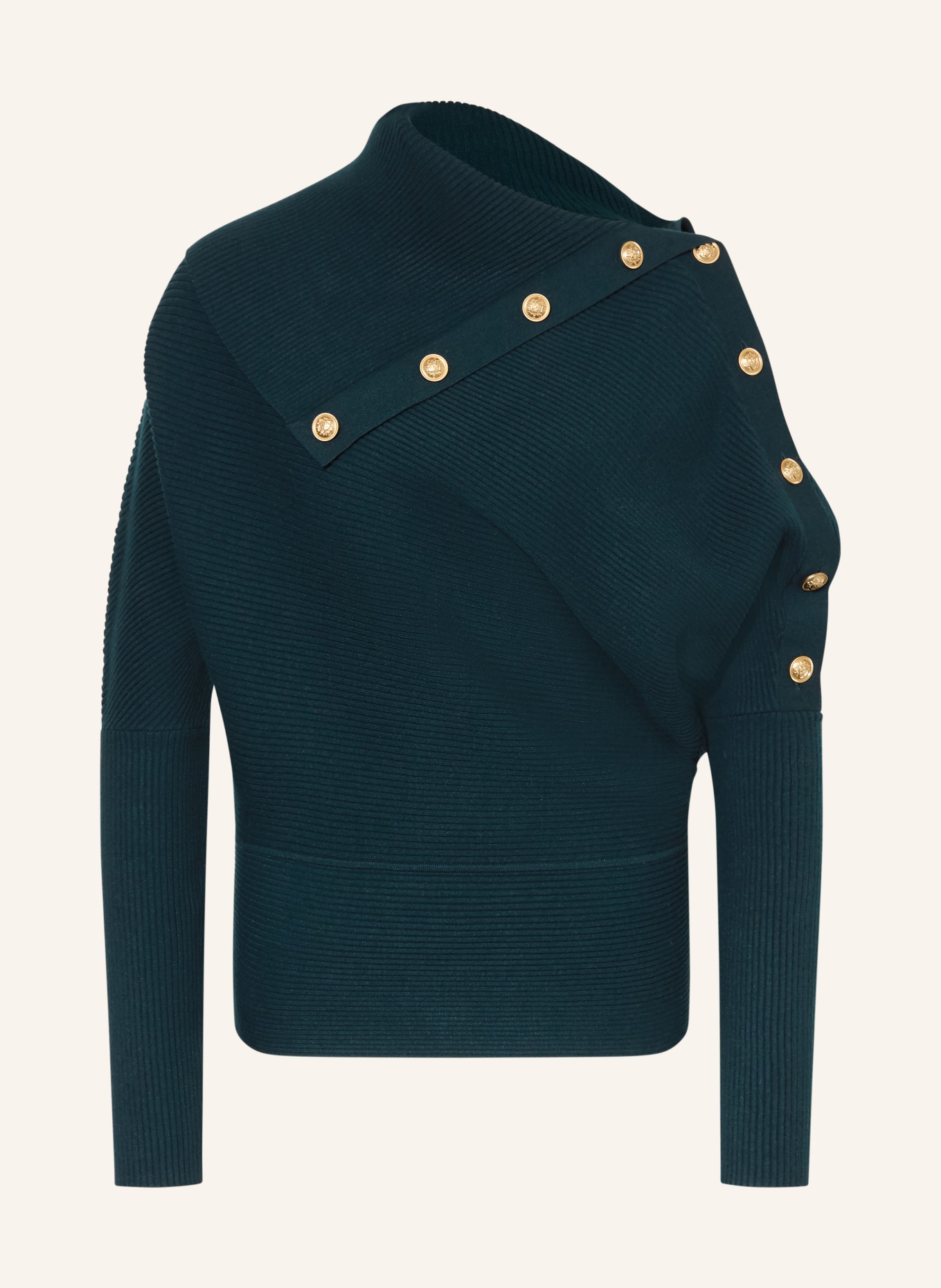 REISS Pullover LEXI: DUNKELGRÜN