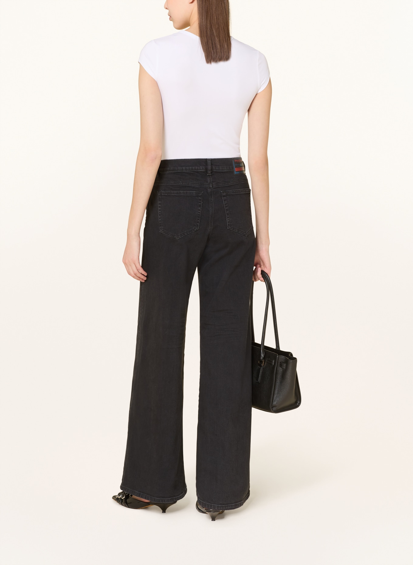 DIESEL T-Shirt T-ANGIE-OD: WEISS