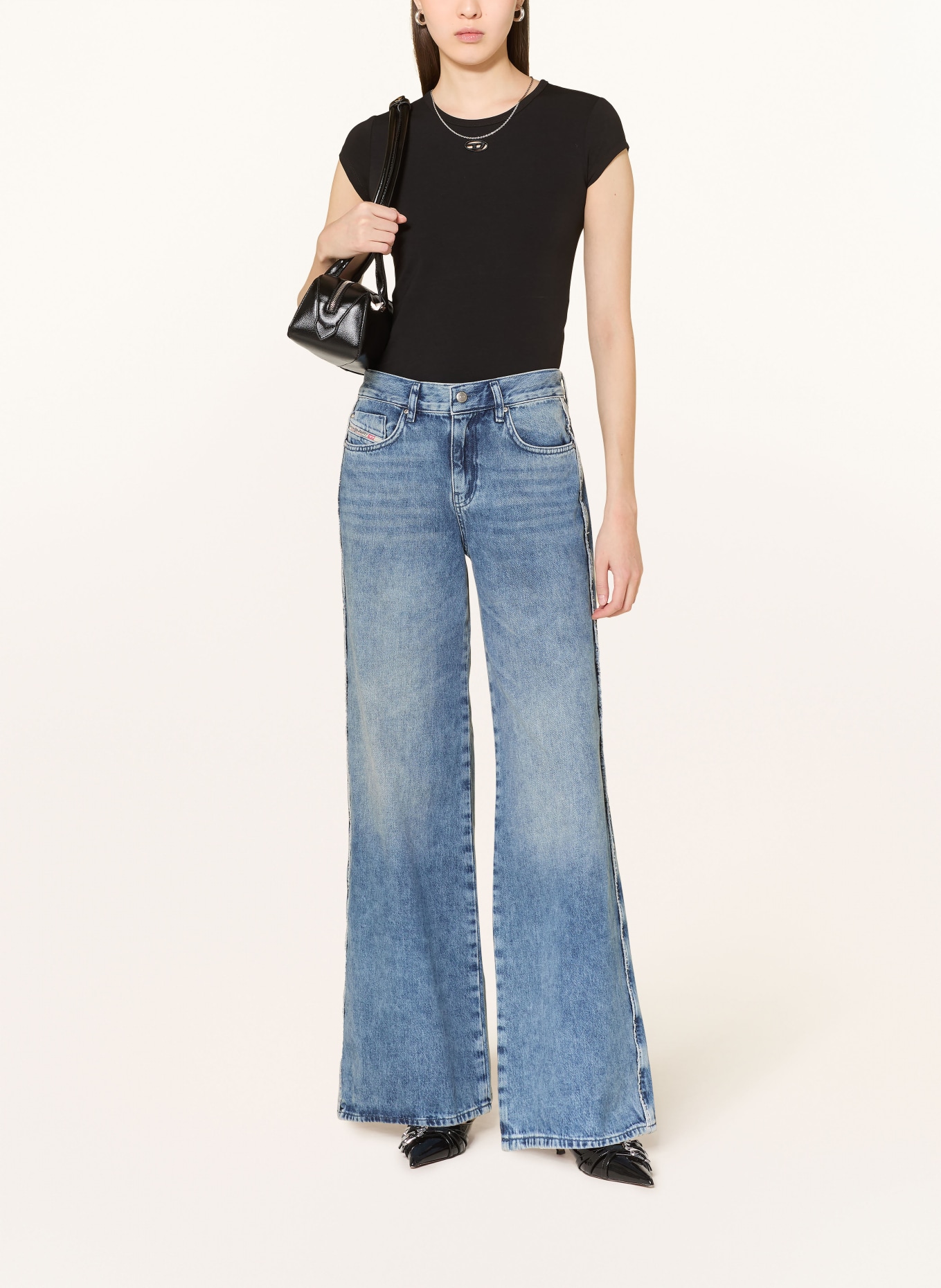 DIESEL Flared jeans 1978 D-AKEMI-S: 01