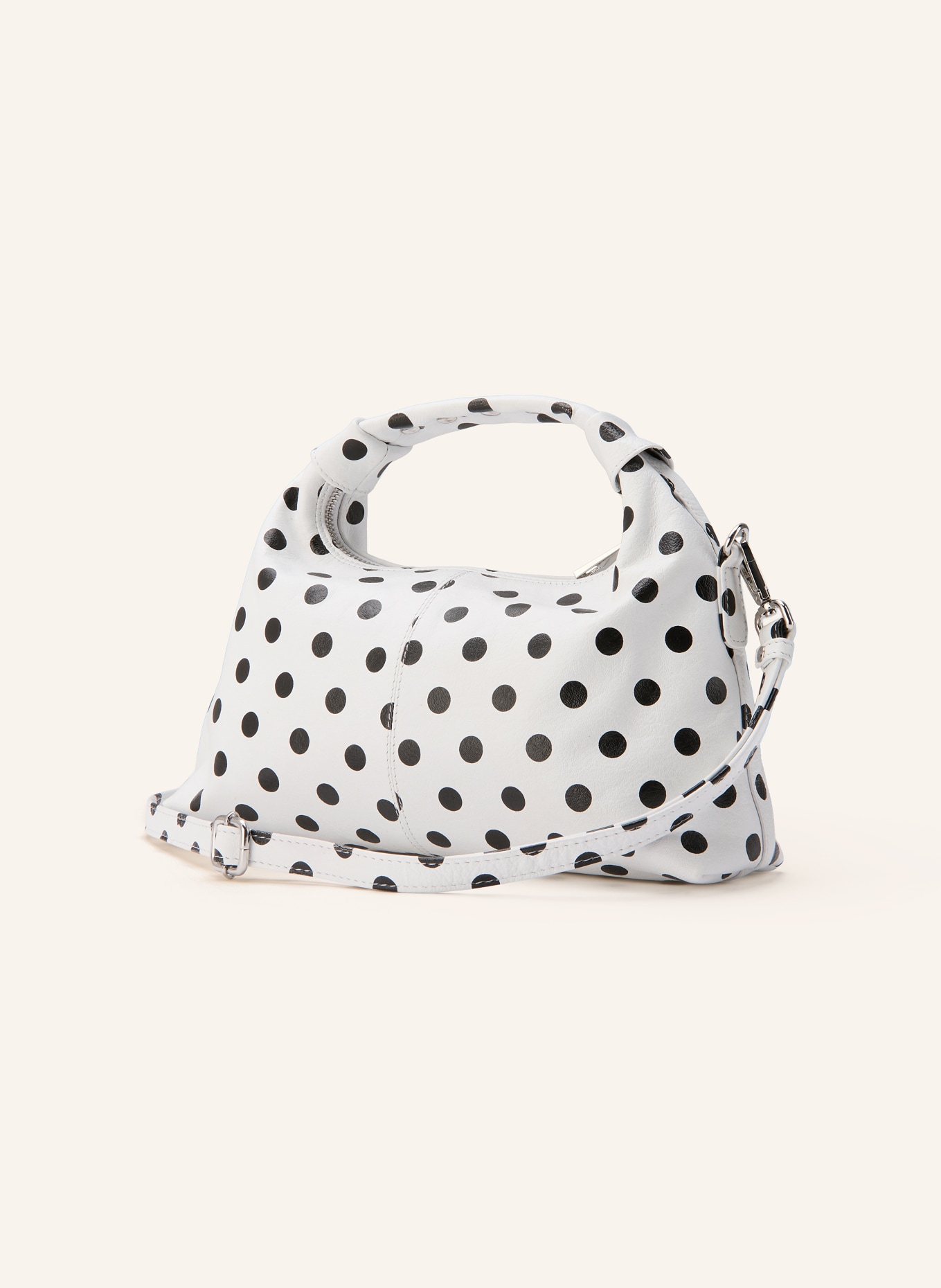 NÚNOO handbag: WHITE / BLACK