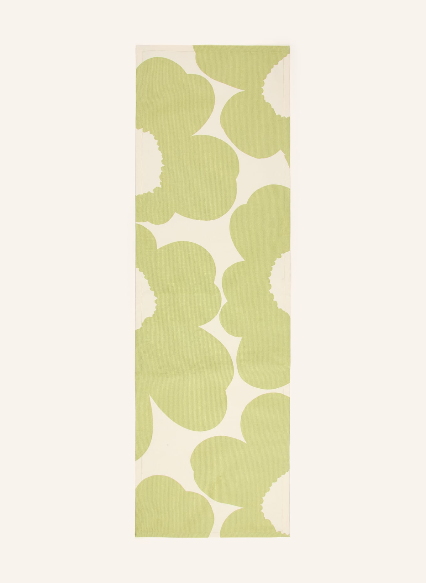 marimekko 2er-Set Läufer ISO UNIKKO: CREME / HELLGRÜN