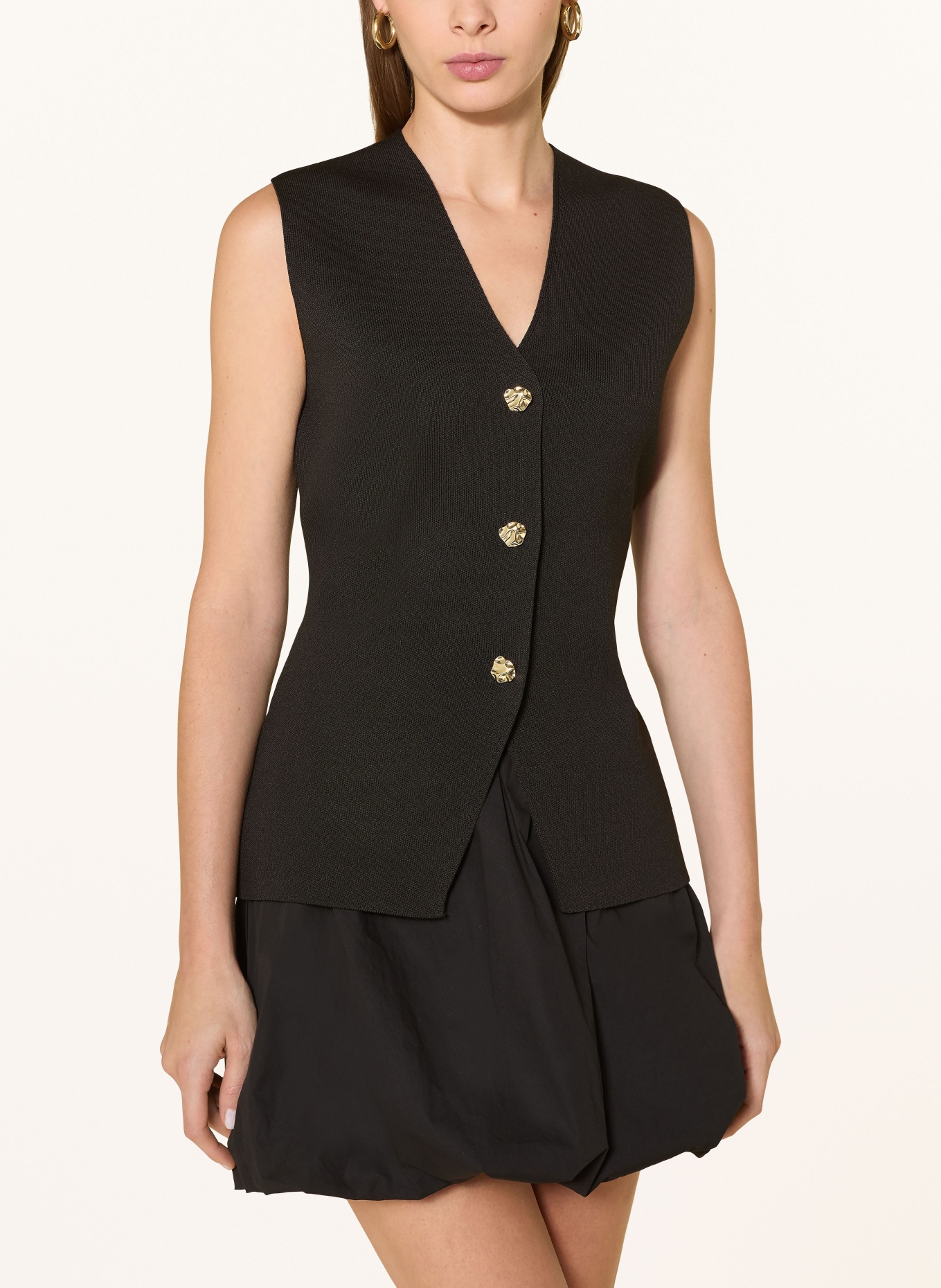 NEO NOIR Gilet blazer SWAY: NOIR