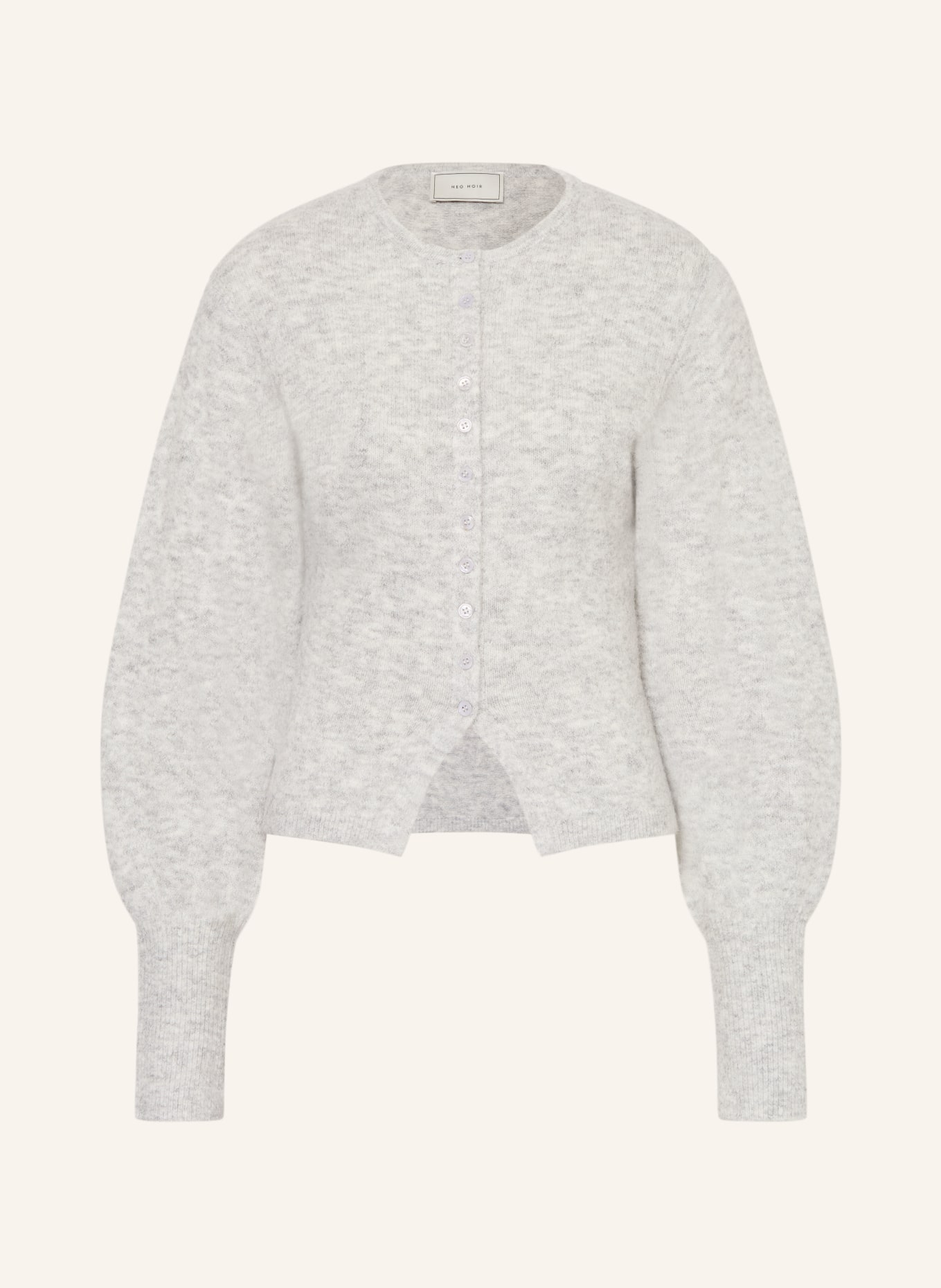 NEO NOIR BRIANO cardigan: GRAY