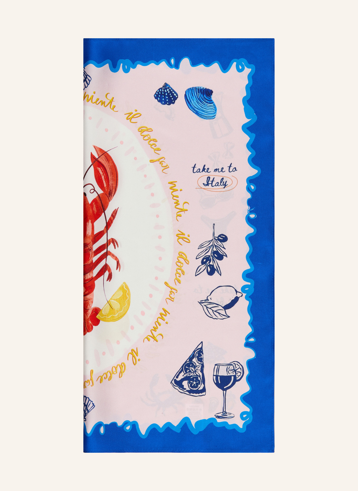 darling harbour hedvábný šátek: MULTICOLOR