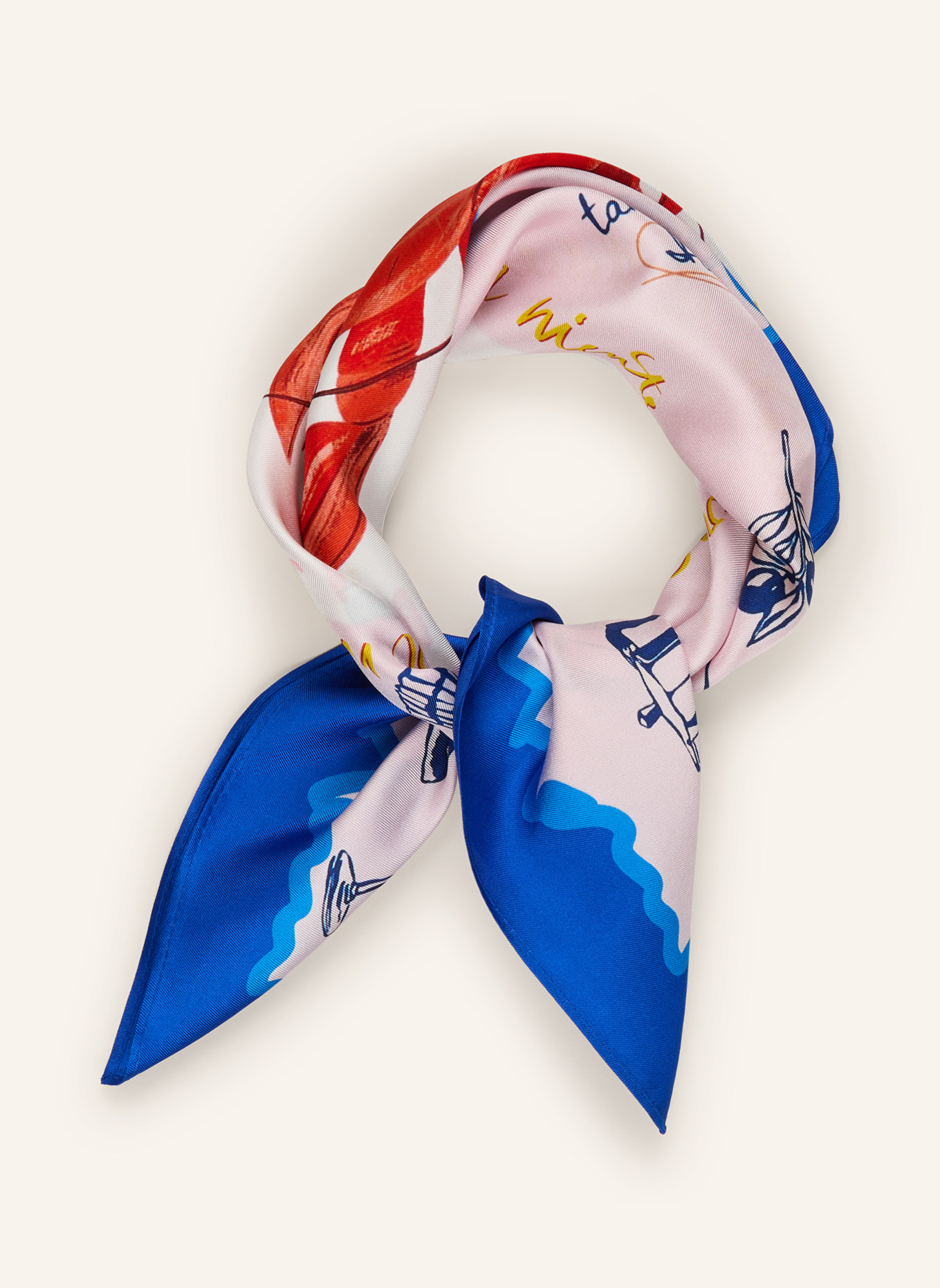 darling harbour hedvábný šátek: MULTICOLOR