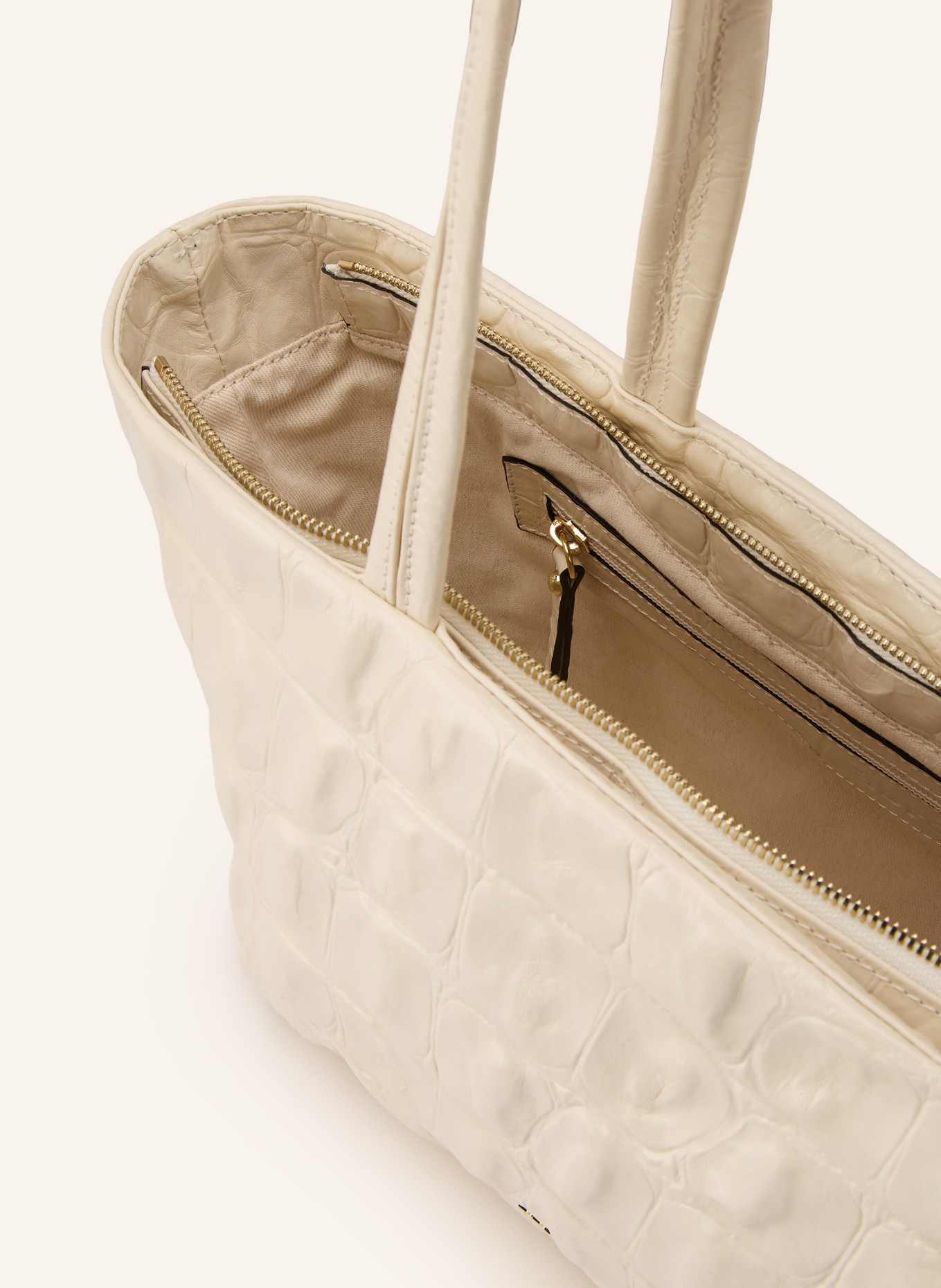 abro ALBA shopper: ECRU