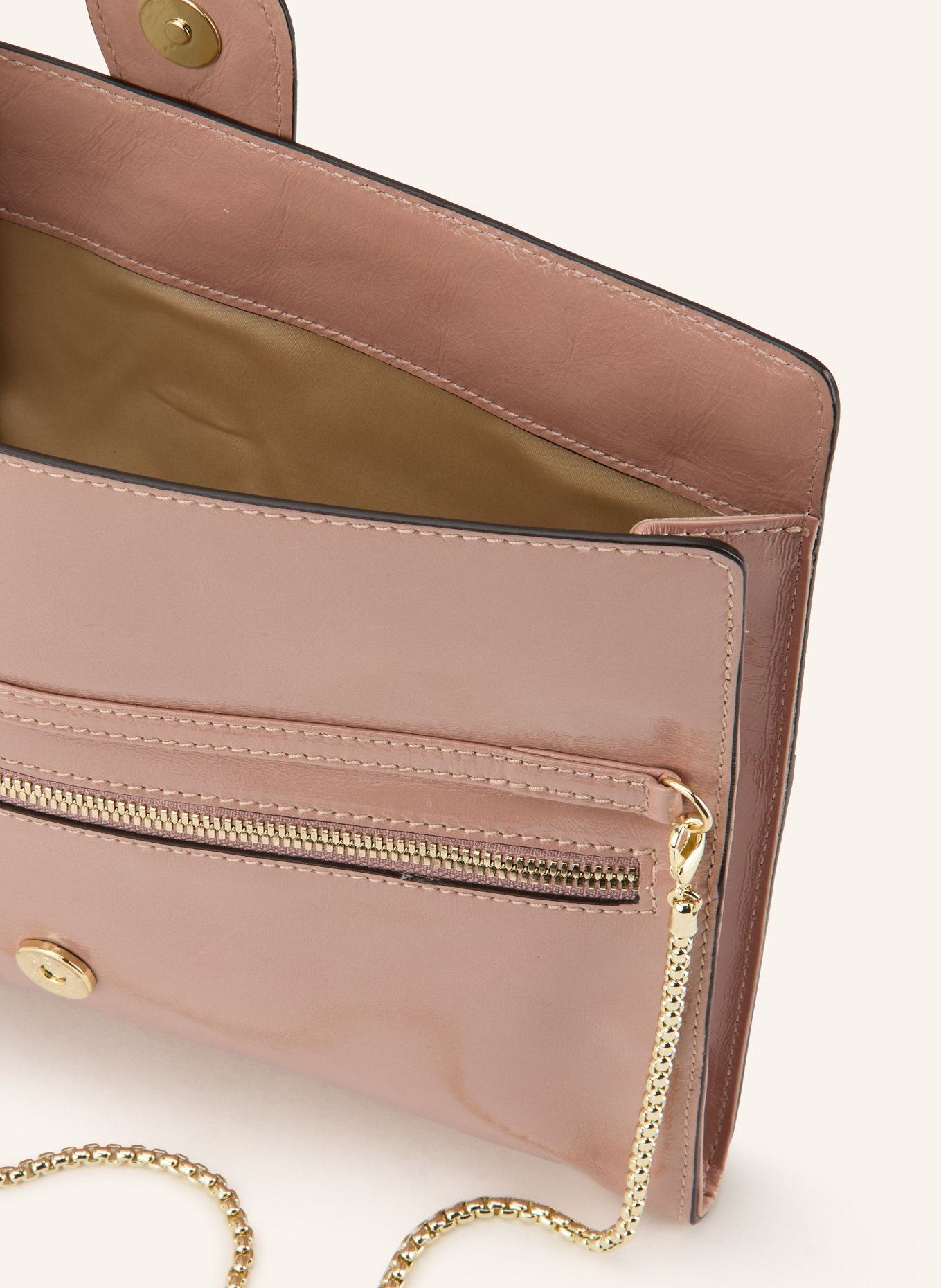 abro Clutch LUNA: ALTROSA / GOLD