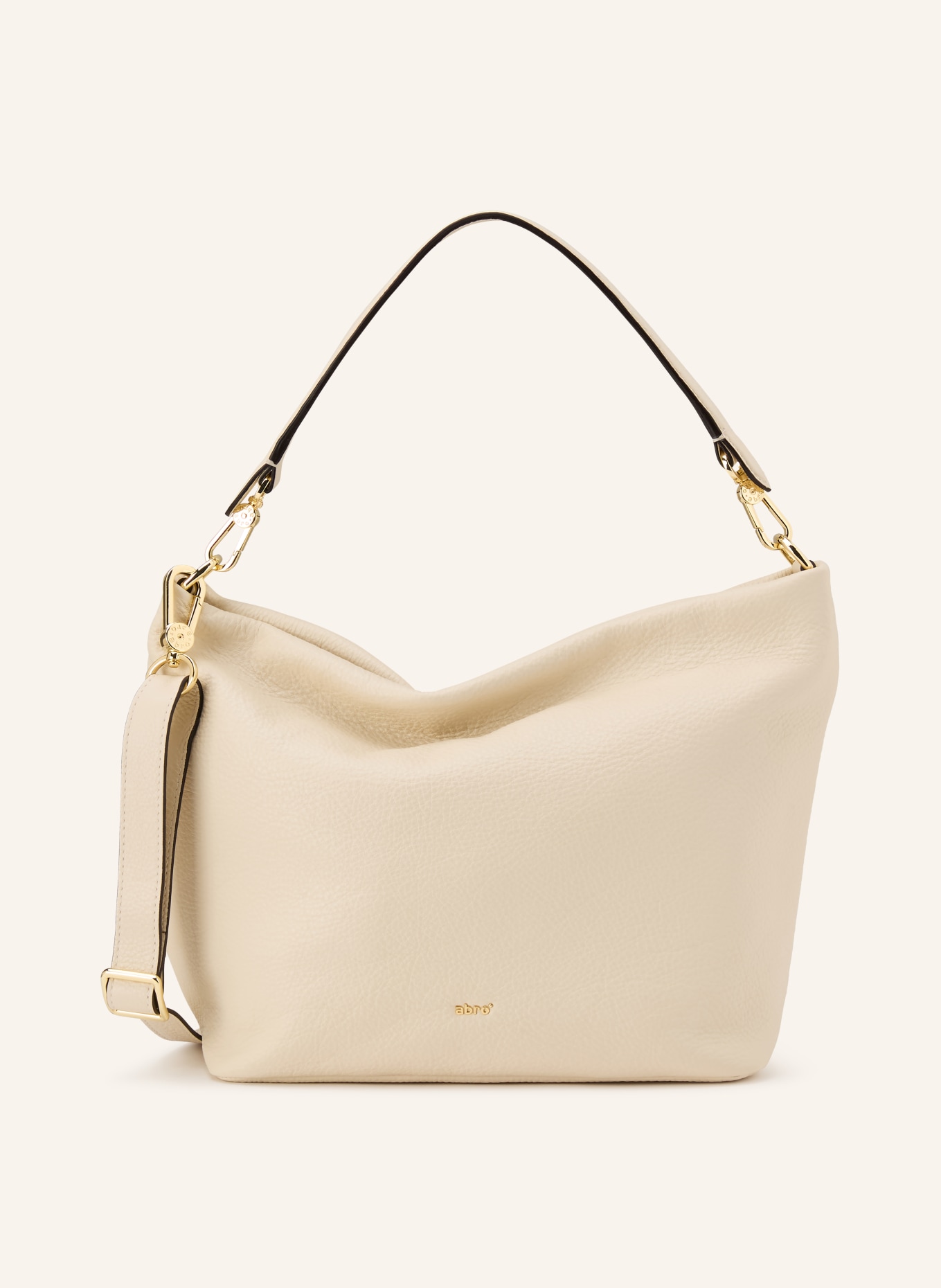 abro DALIA shoulder bag: CREAM / GOLD