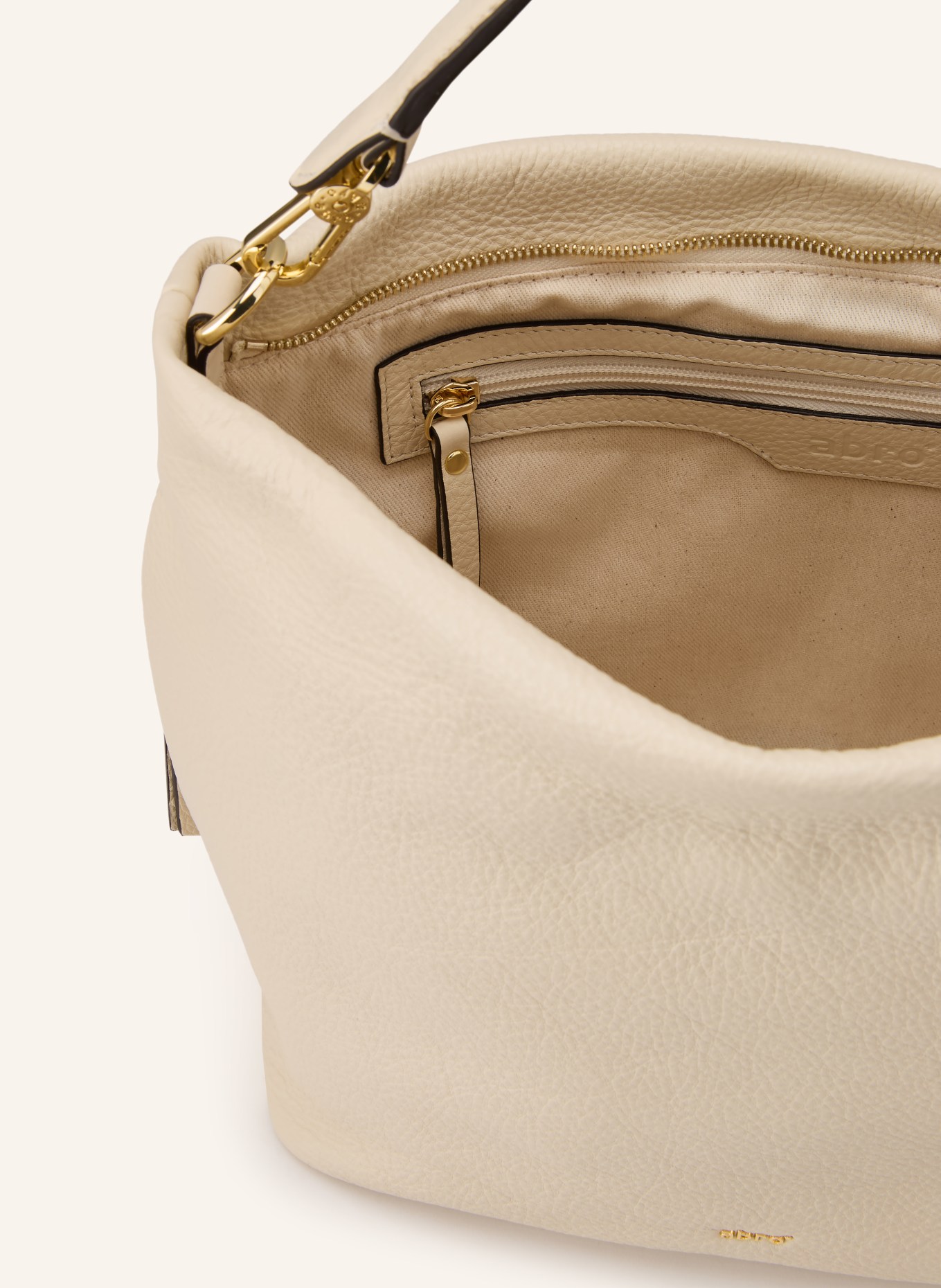 abro DALIA shoulder bag: CREAM / GOLD