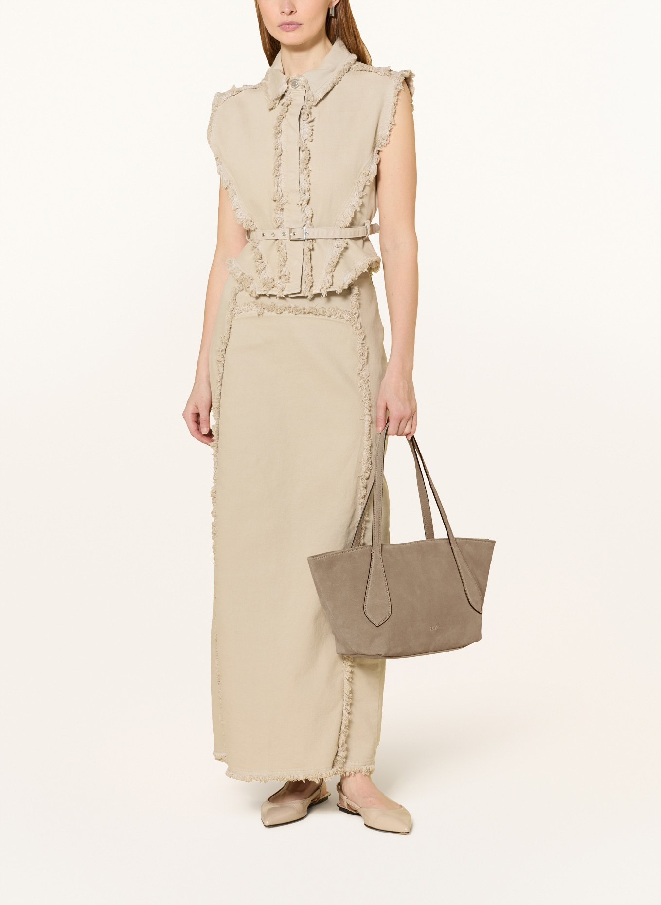 abro Handtas CARINA: TAUPE