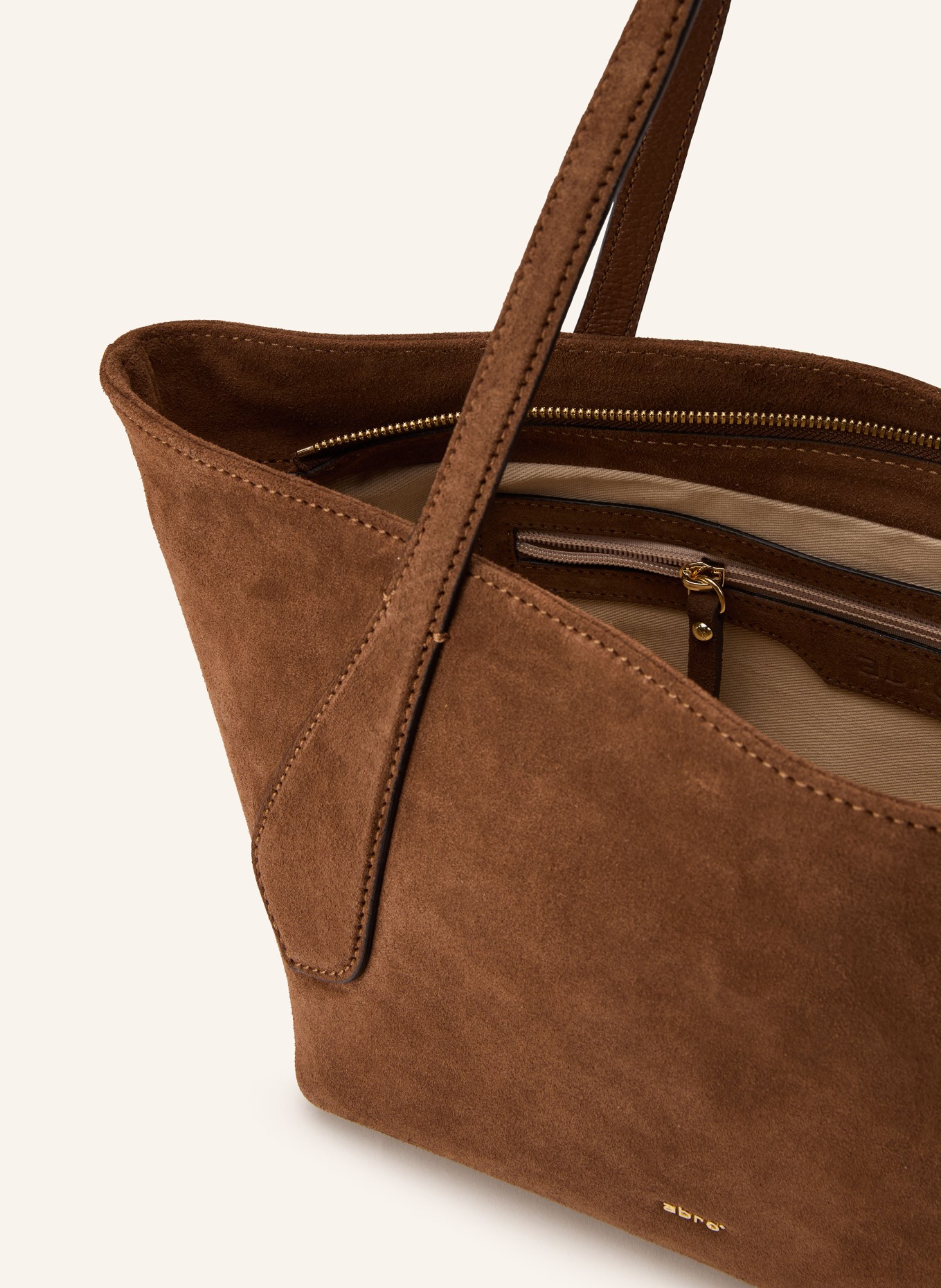 abro CARINA handbag: BROWN