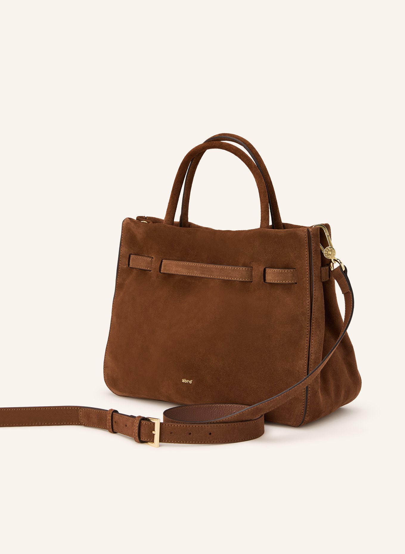 abro JILL MEDIUM handbag: BROWN