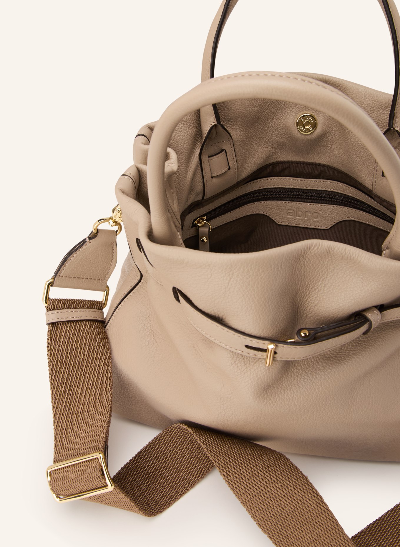 abro DALIA handbag: BEIGE