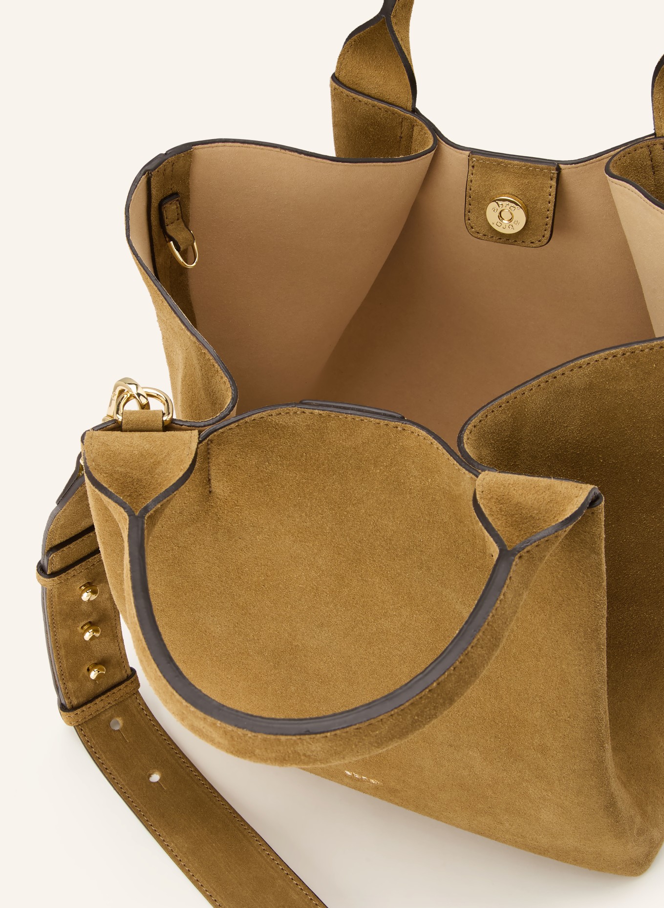 abro Handtasche ESSENTIAL mit Pouch: KHAKI