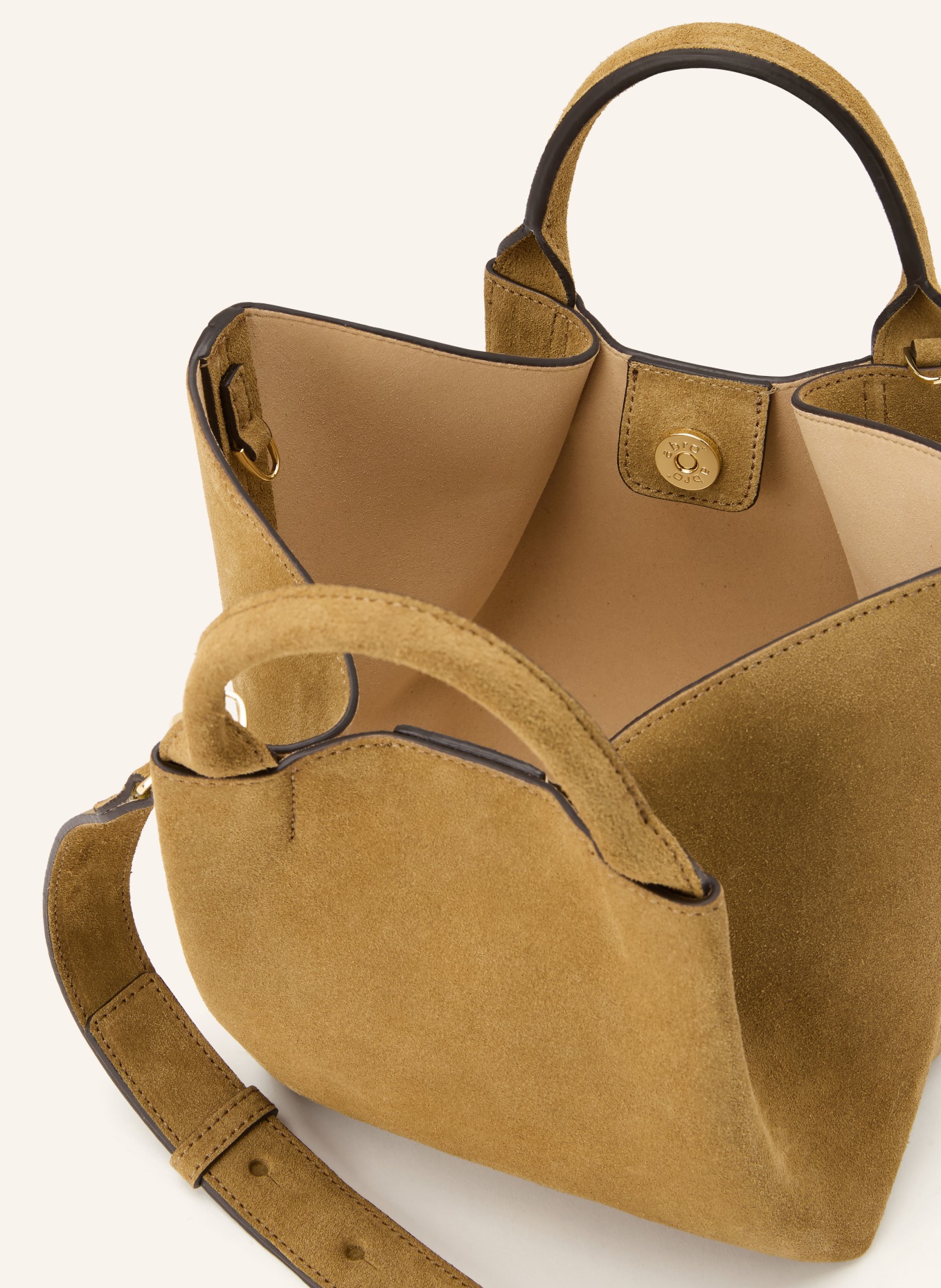 abro ESSENTIAL handbag with pouch: KHAKI