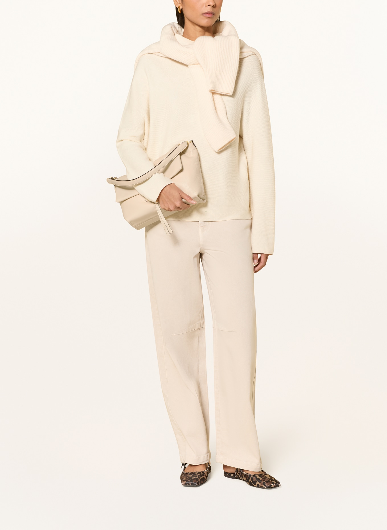 abro DELIA TEMI MEDIUM handbag: CREAM