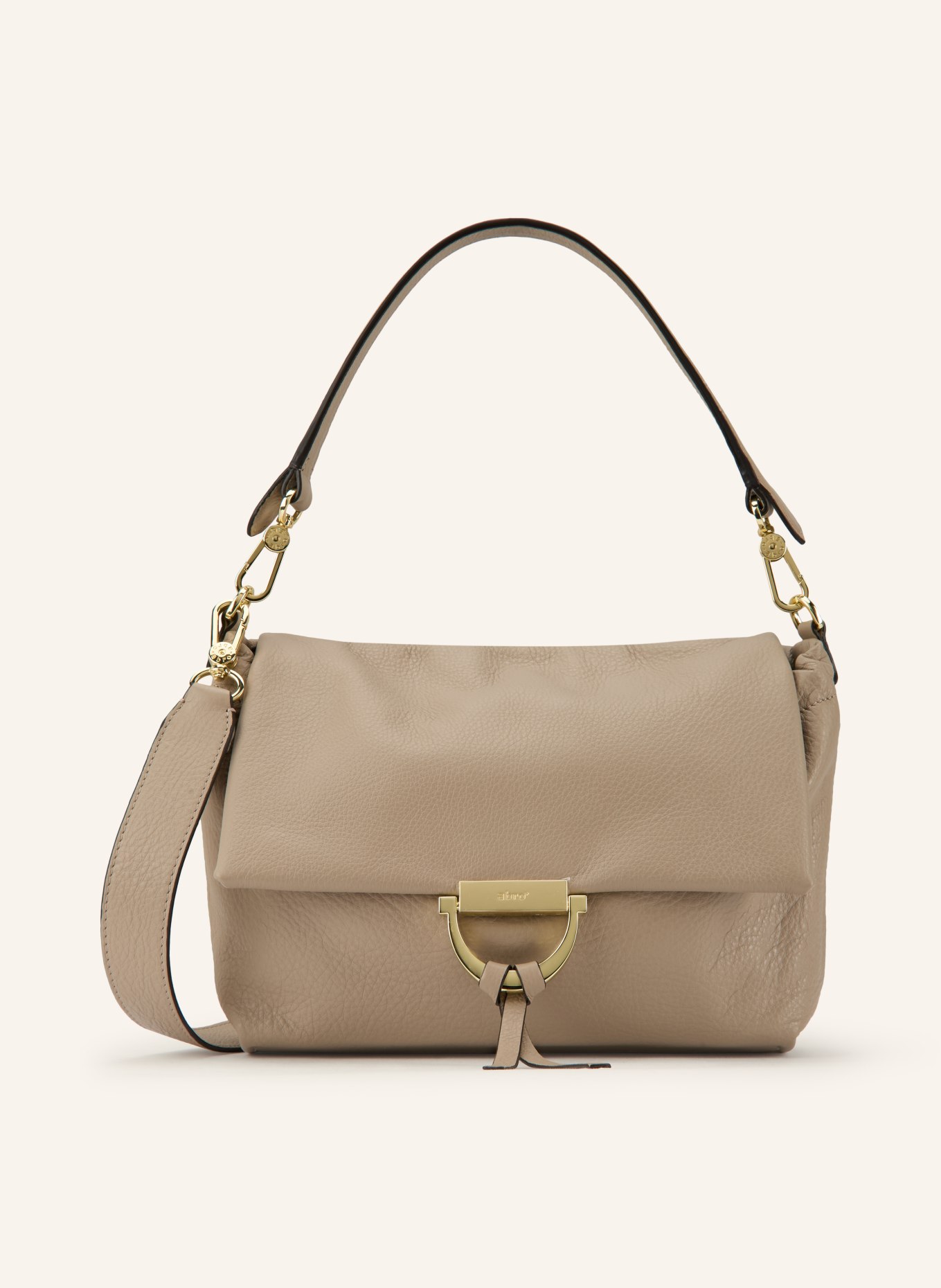 abro DELIA TEMI MEDIUM handbag: TAUPE