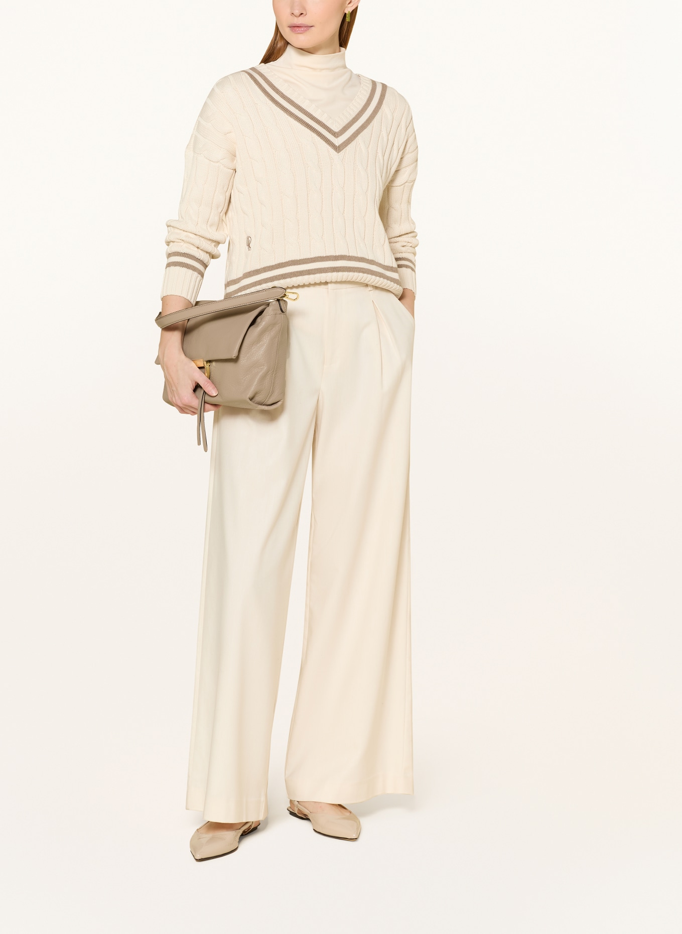 abro Sac à main DELIA TEMI MEDIUM: TAUPE