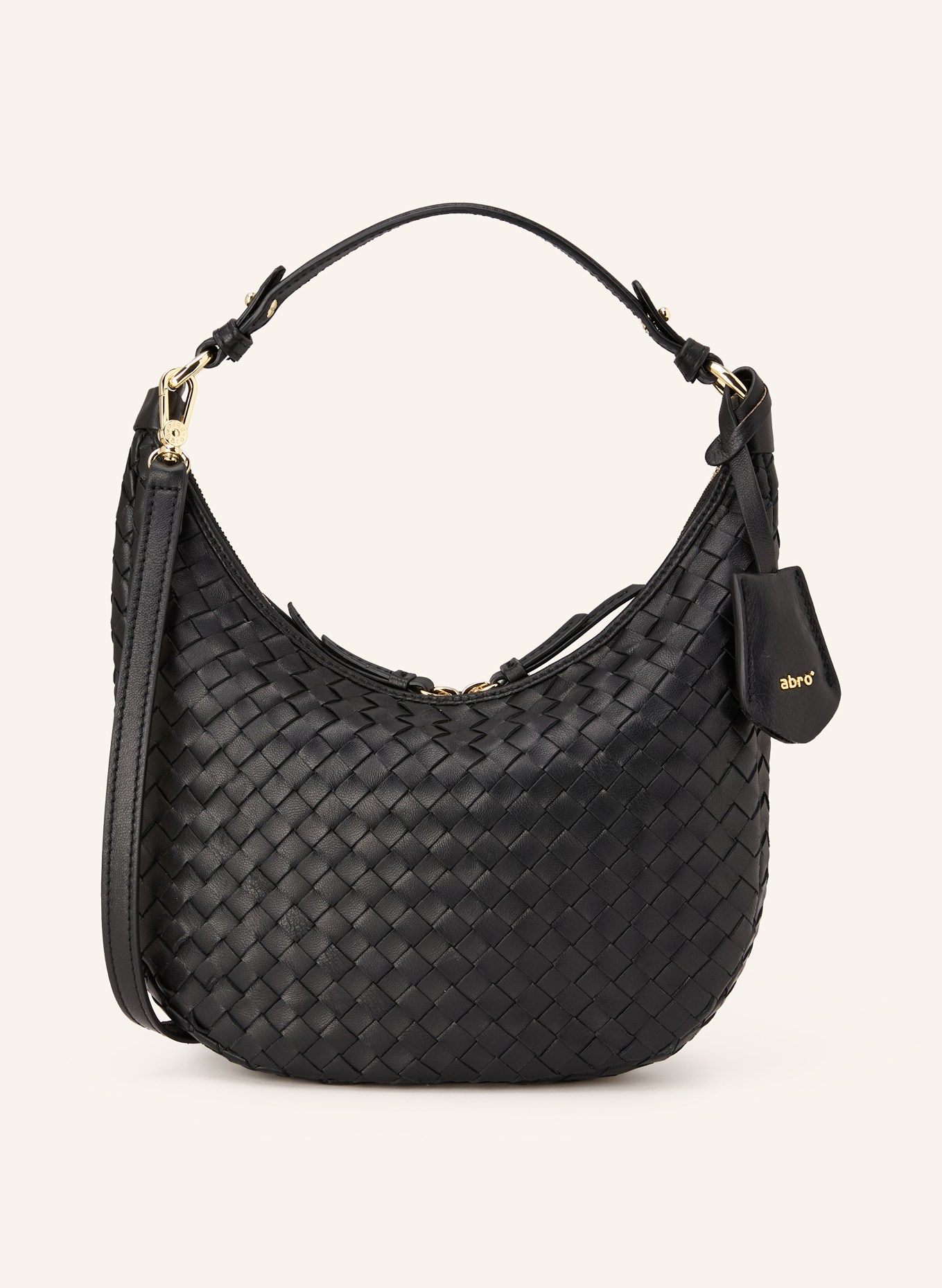 abro Beuteltasche NANA: SCHWARZ / GOLD