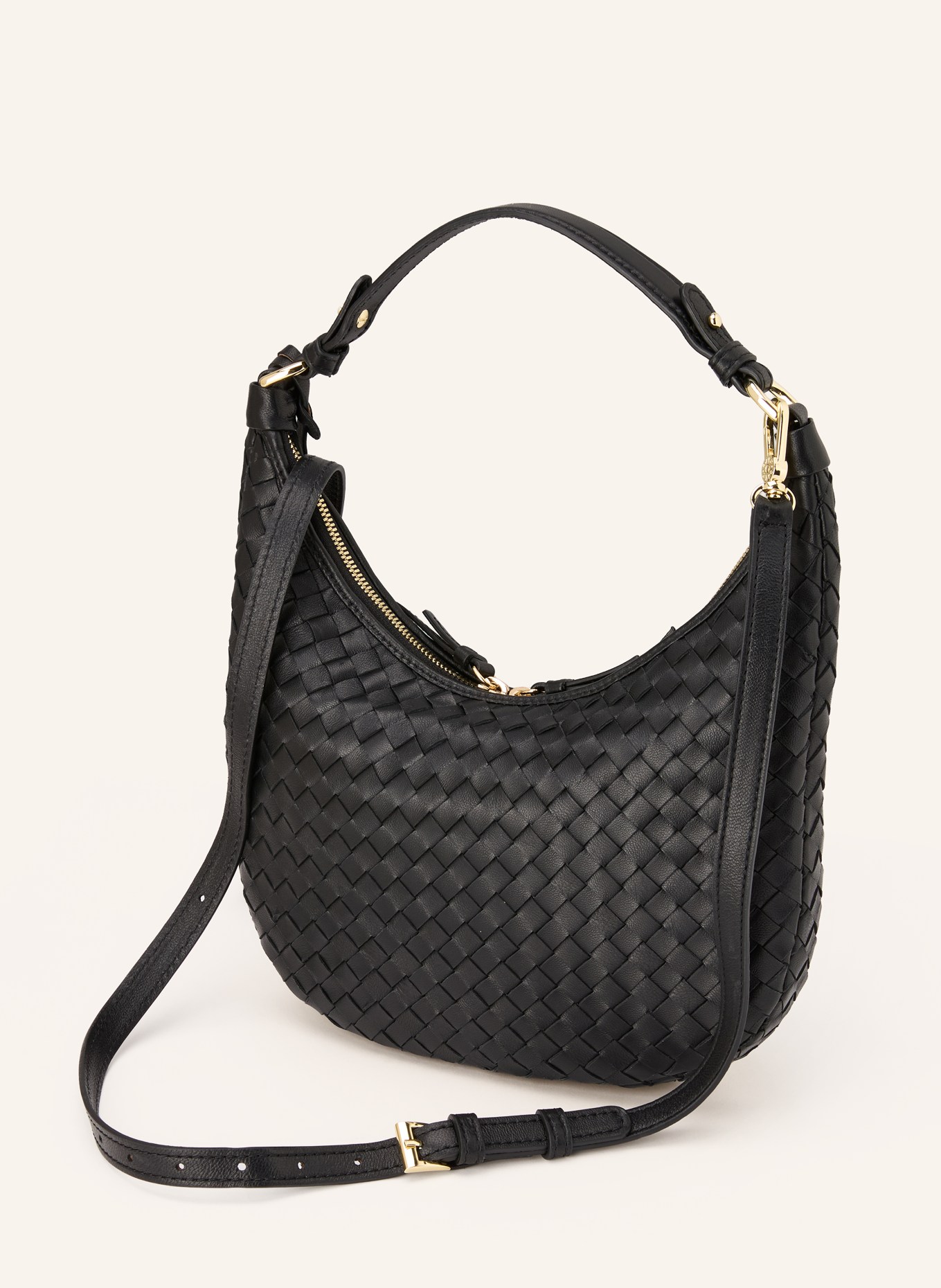 abro Beuteltasche NANA: SCHWARZ / GOLD