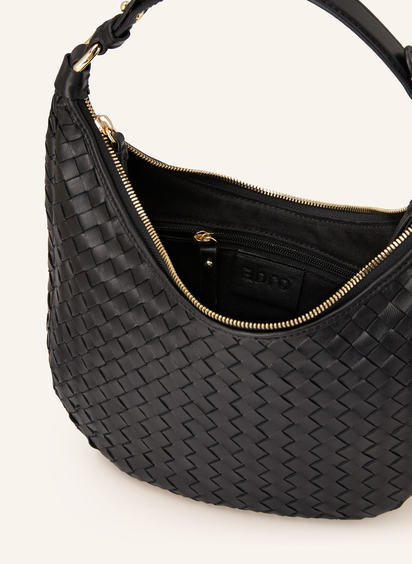 abro Beuteltasche NANA: SCHWARZ / GOLD