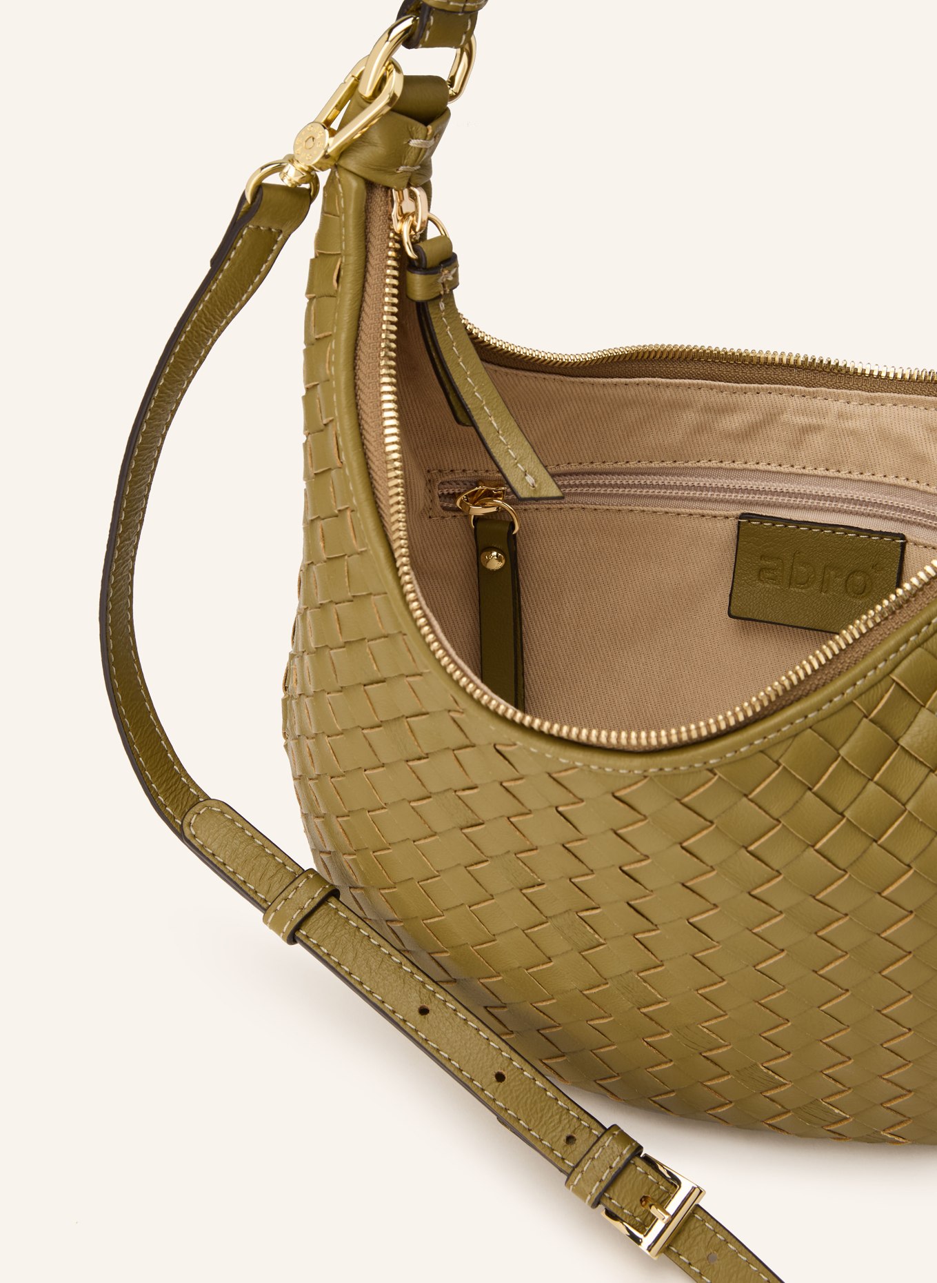 abro NANA drawstring bag: OLIVE