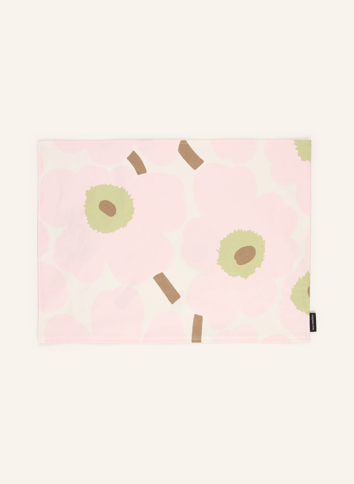 marimekko Zestaw 6 sztuk: KREMOWY / JASNORÓŻOWY / JASNOZIELONY