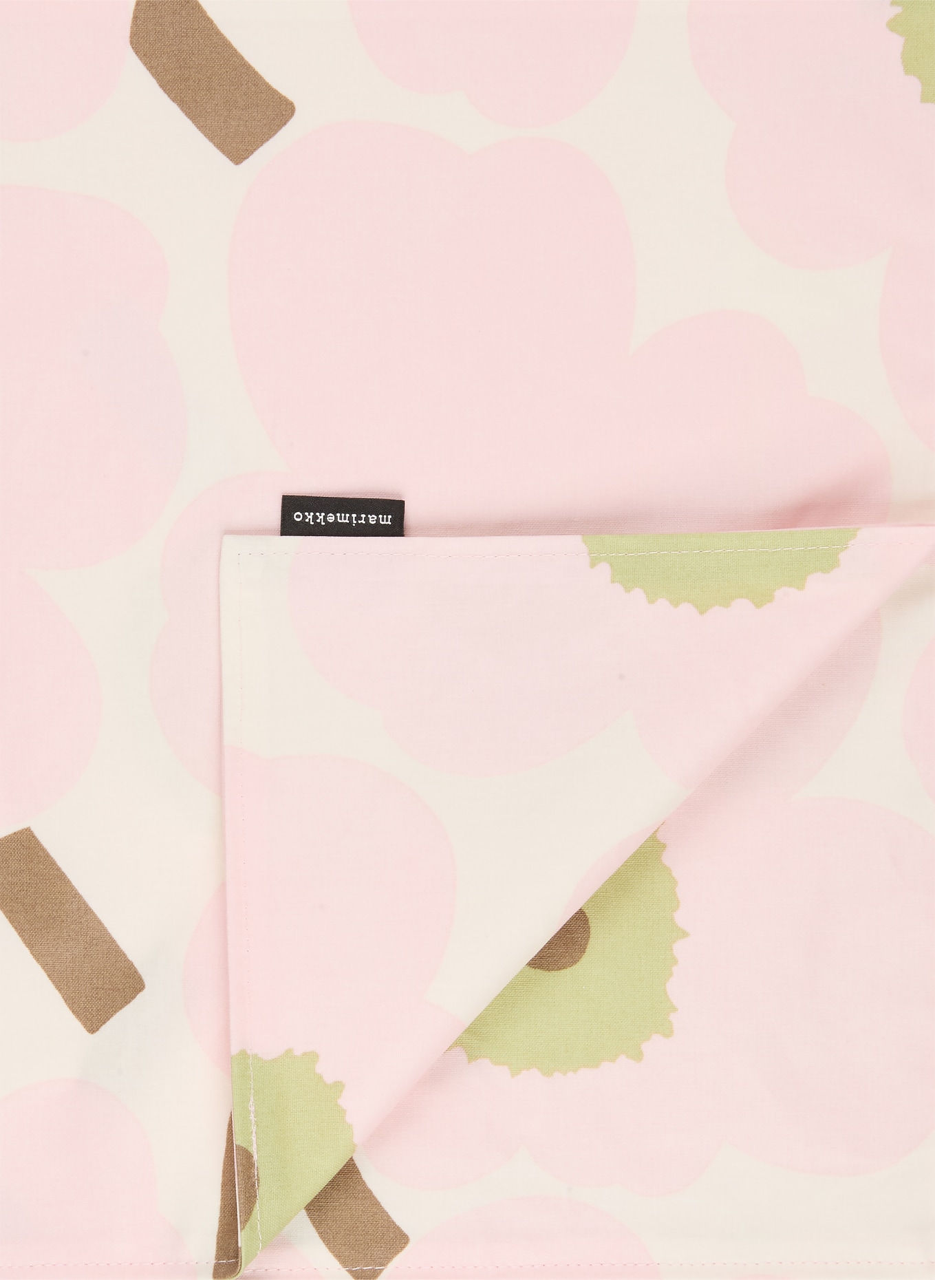 marimekko Zestaw 6 sztuk: KREMOWY / JASNORÓŻOWY / JASNOZIELONY