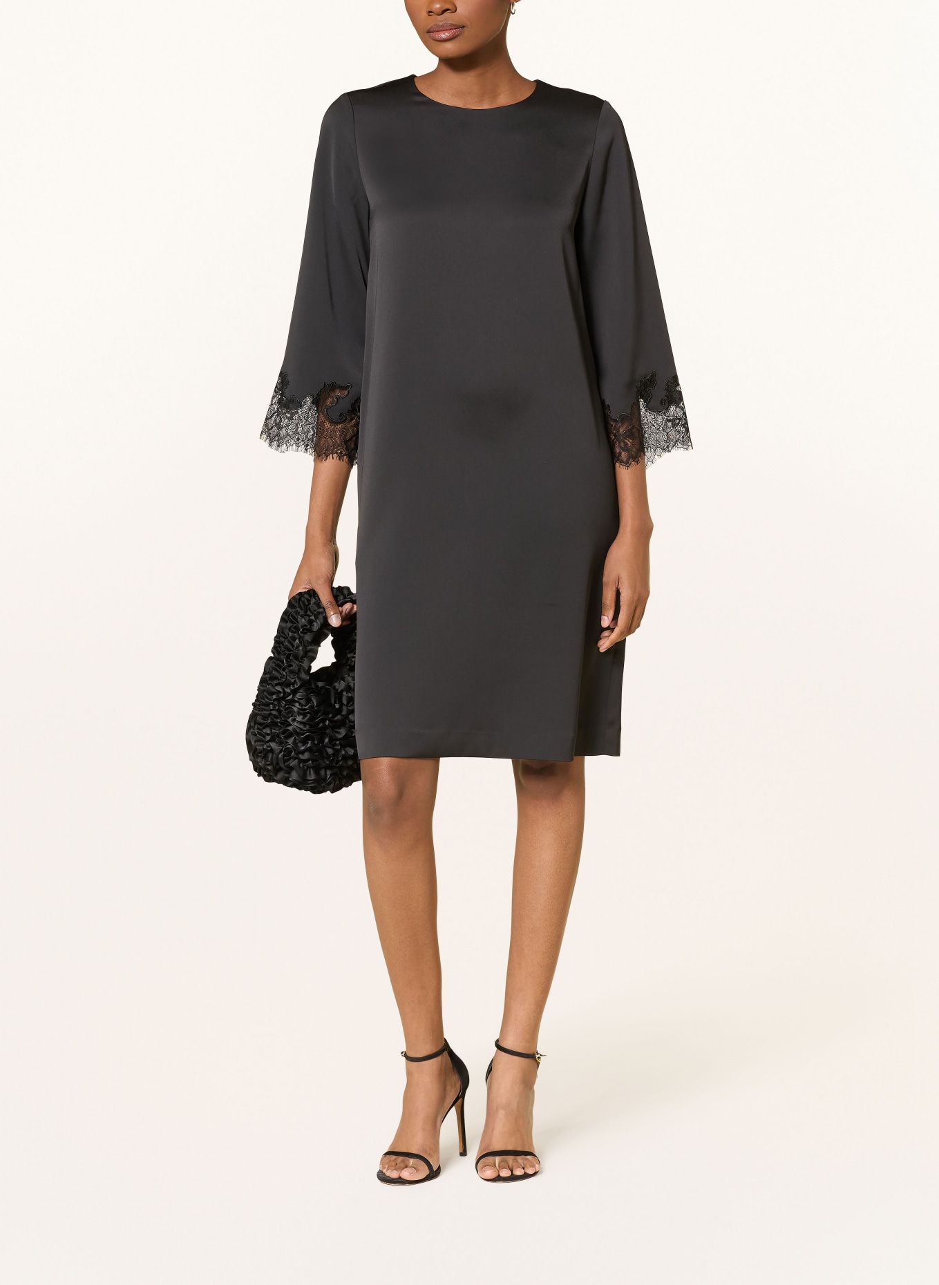 JOOP! Kleid DANCIA mit 3/4-Arm: SCHWARZ