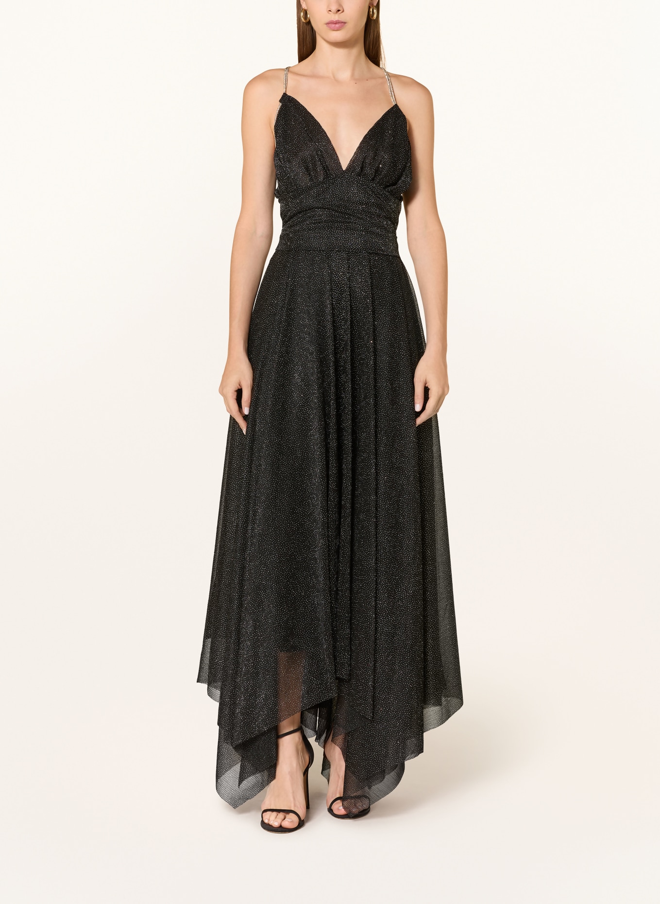 TALBOT RUNHOF večerní šaty: 999 BLACK