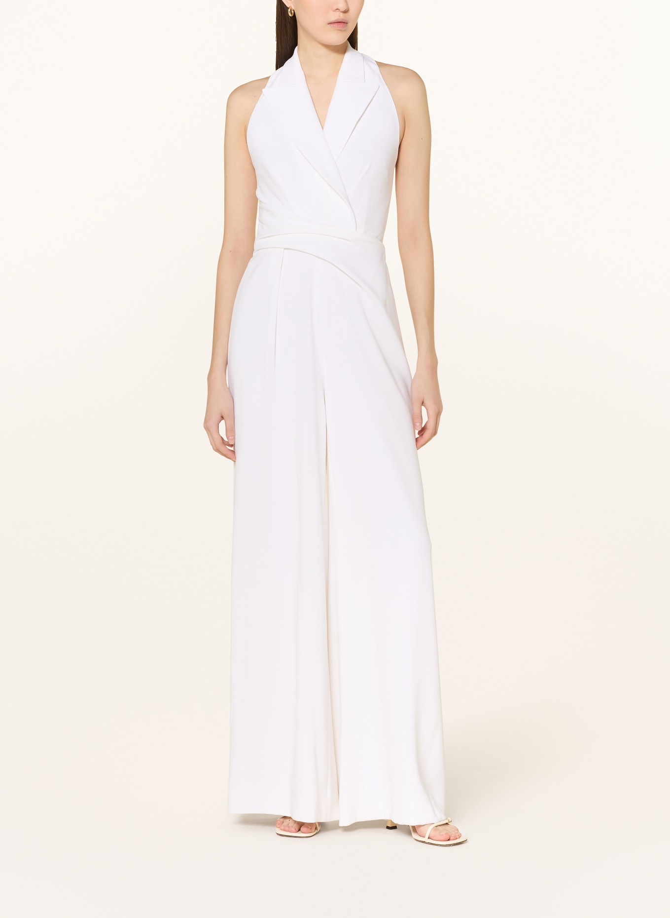 TALBOT RUNHOF jumpsuit: WHITE