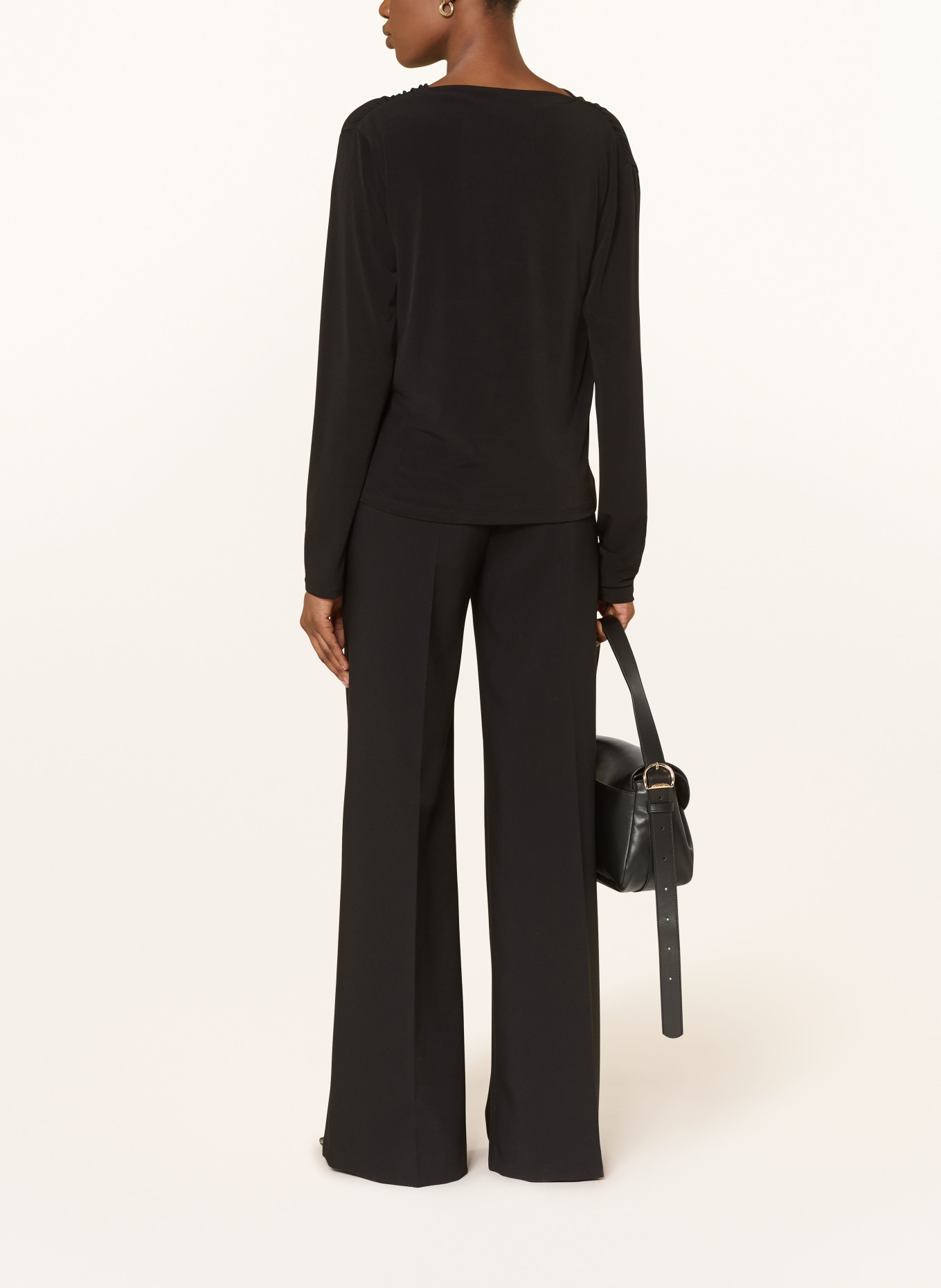 VINCE Longsleeve: SCHWARZ